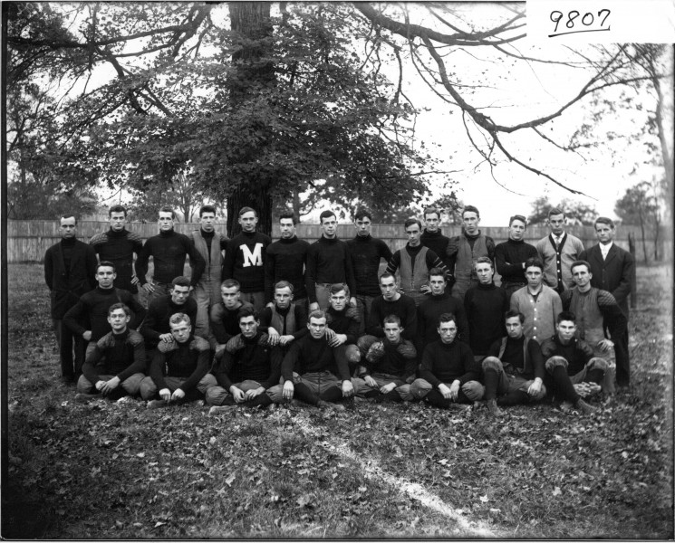 Miami University football team ca. 1910 (3192647366)