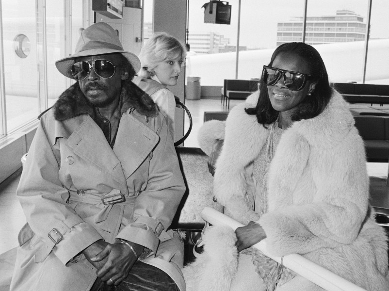 Miles Davis and Cicely Tyson 1982
