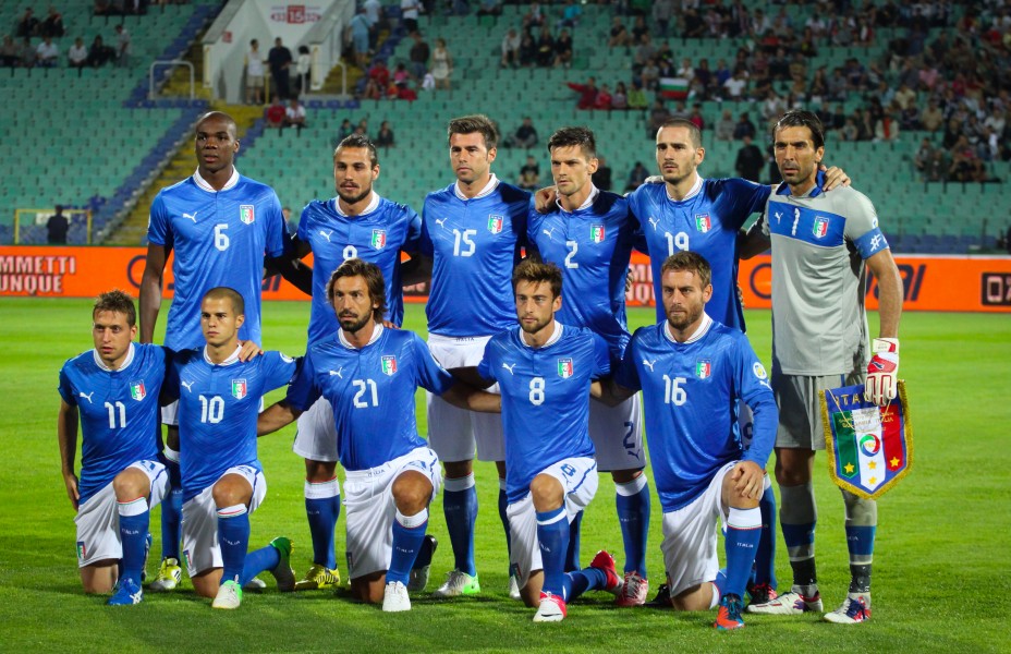 Nat team of italy 2012