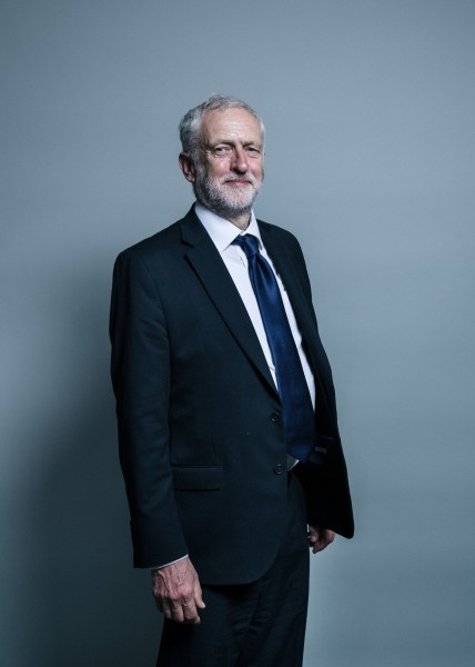 Official portrait of Jeremy Corbyn
