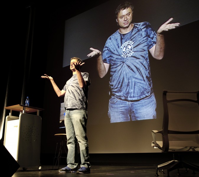 Paul Hoffman presenting at Cusp Conference 2009