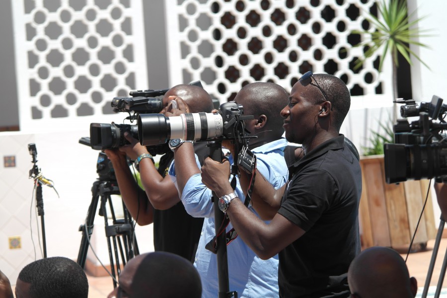 Photographers at work