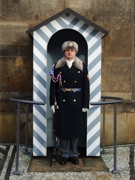 Prague Castle Guard - winter 2012
