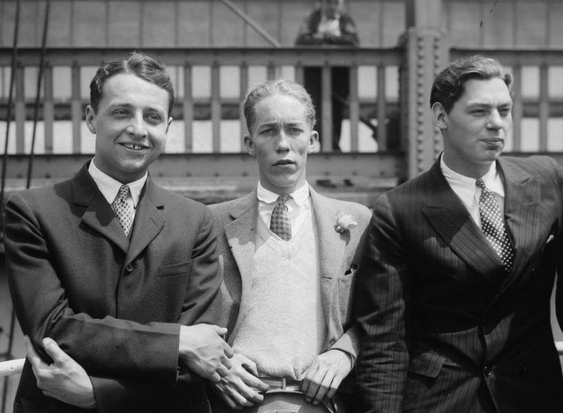 Ralph Breyer, Bob Skelton, Johnny Weissmuller. c. 1925