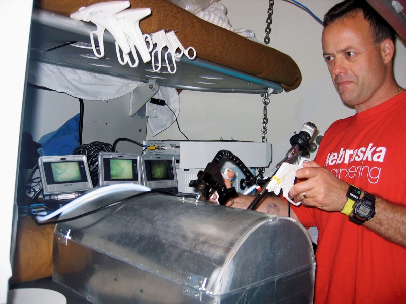 Ron Garan CMAS Experiment