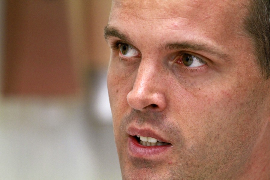 Ryan Blanck, prosthetist, in 2011