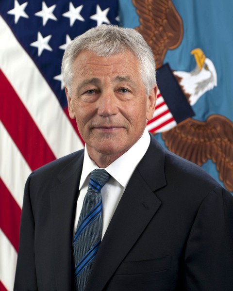 Secretary of Defense Chuck Hagel. 130227-A-SS368-001