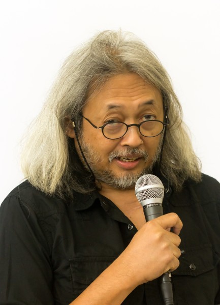 Seno Gumira Ajidarma at the KOFI KAFEIN conference, Muhammadiyah University of Yogyakarta, 29-08-2017 01