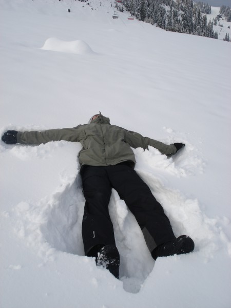 Snow Angel Man
