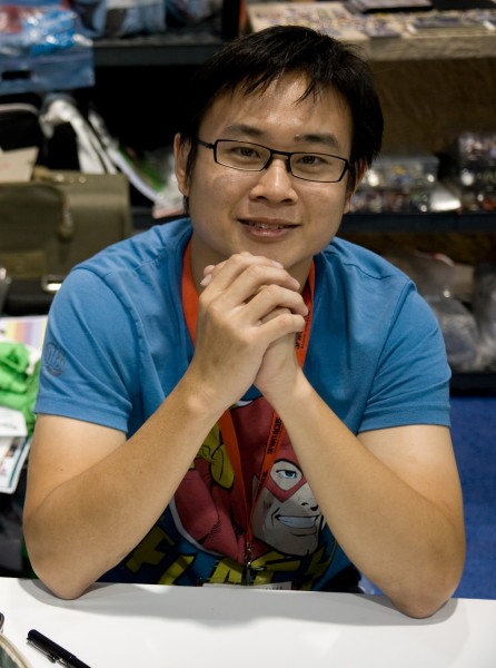 Sonny Liew at San Diego Comic Con 2009