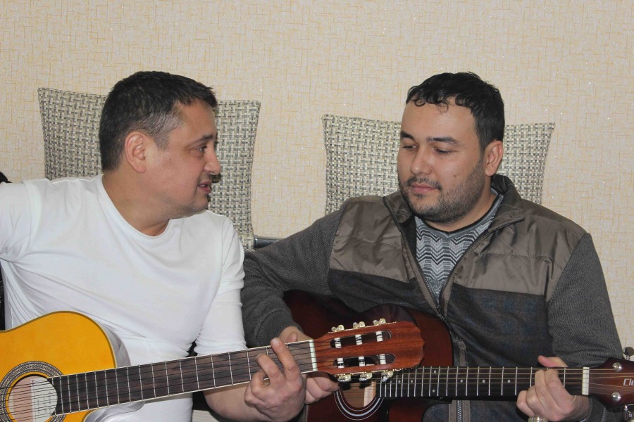 Tohir Sodiqov and Renat Sobirov in 2014 (1)