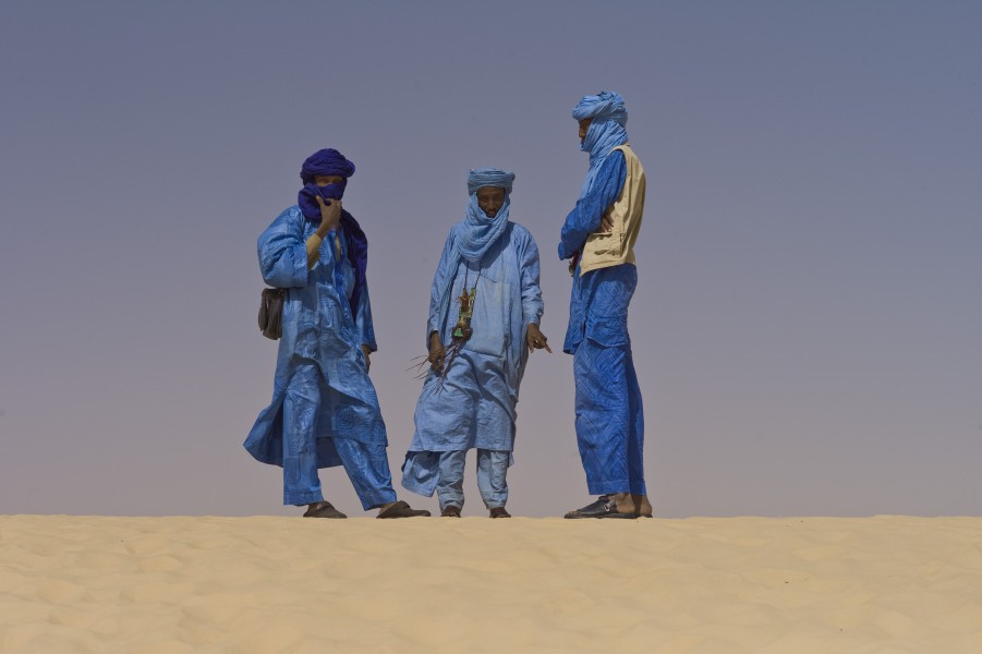 Touaregs at the Festival au Desert near Timbuktu, Mali 2012