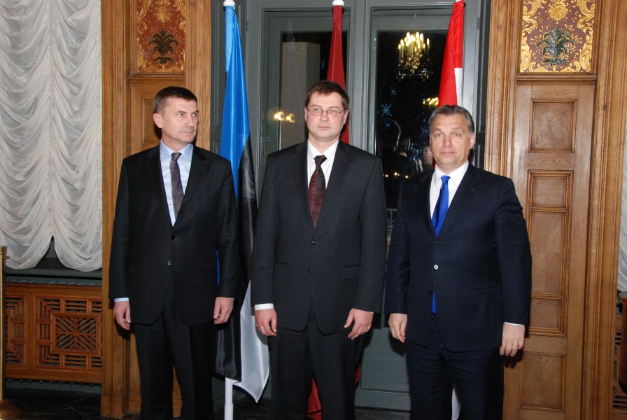 Ungārijas, Latvijas un Igaunijas valdību vadītāju tikšanās (5249208204)