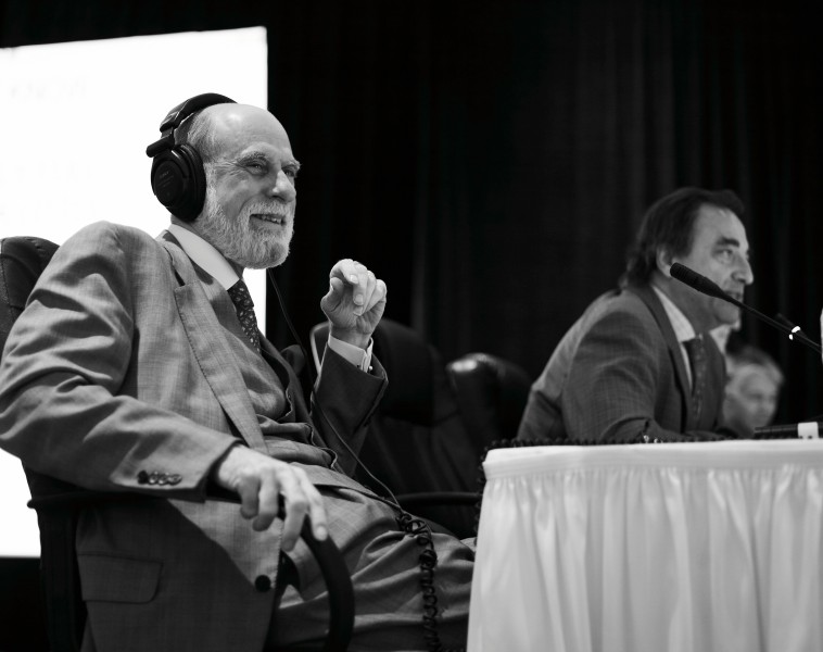 Vint Cerf and Roberto Gaetano