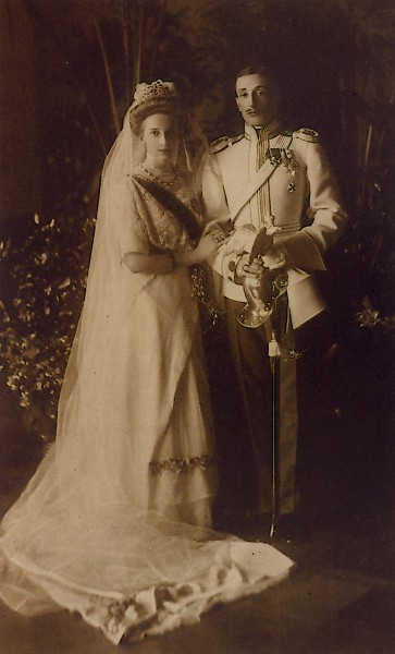 Wedding of Georgian Prince Konstantine Bagration of Mukhrani to Princess Tatiana Constantinovna of Russia