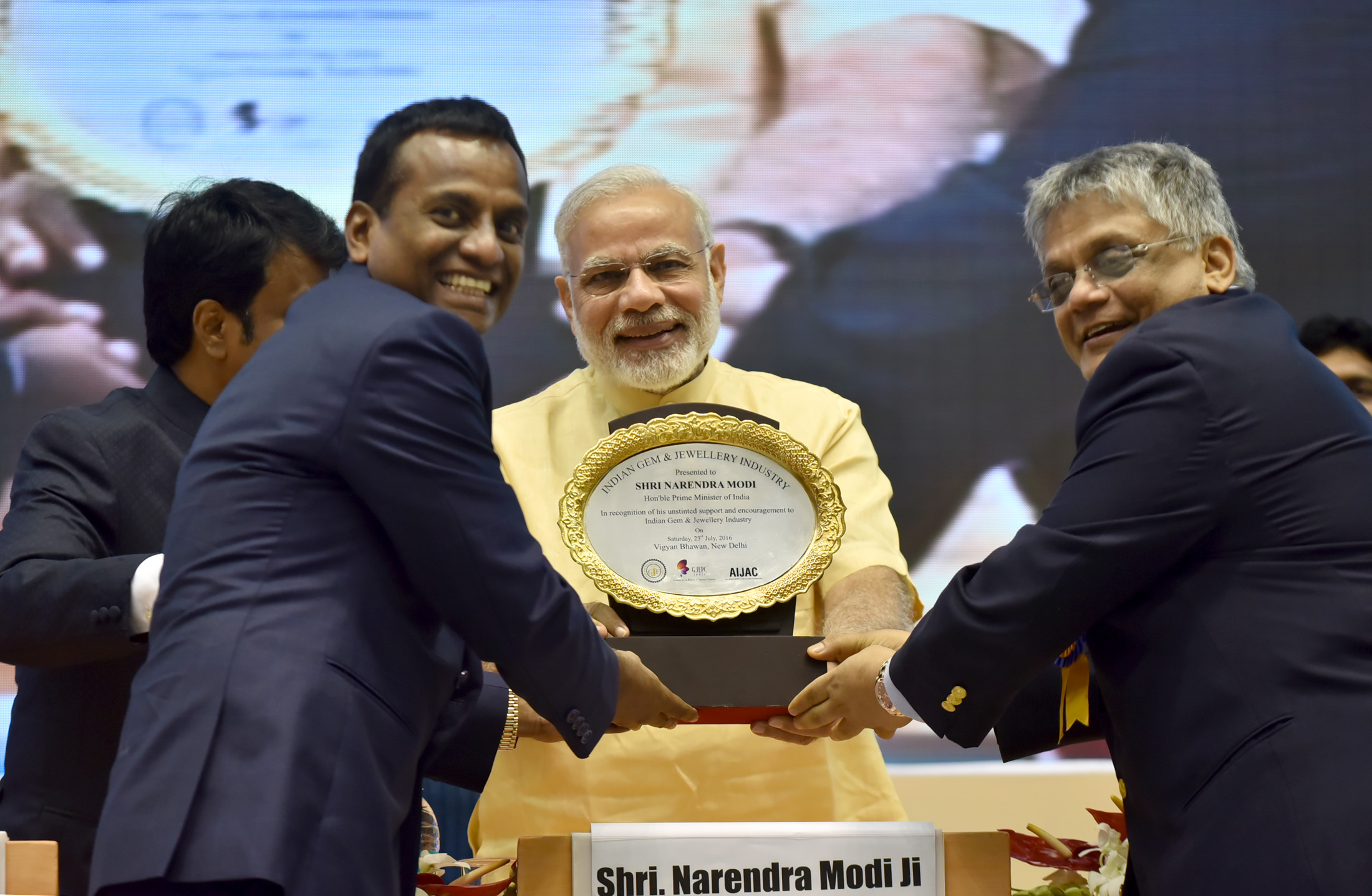 Prime Minister Narendra Modi at All India Gems and Jewellery Trade Federation event