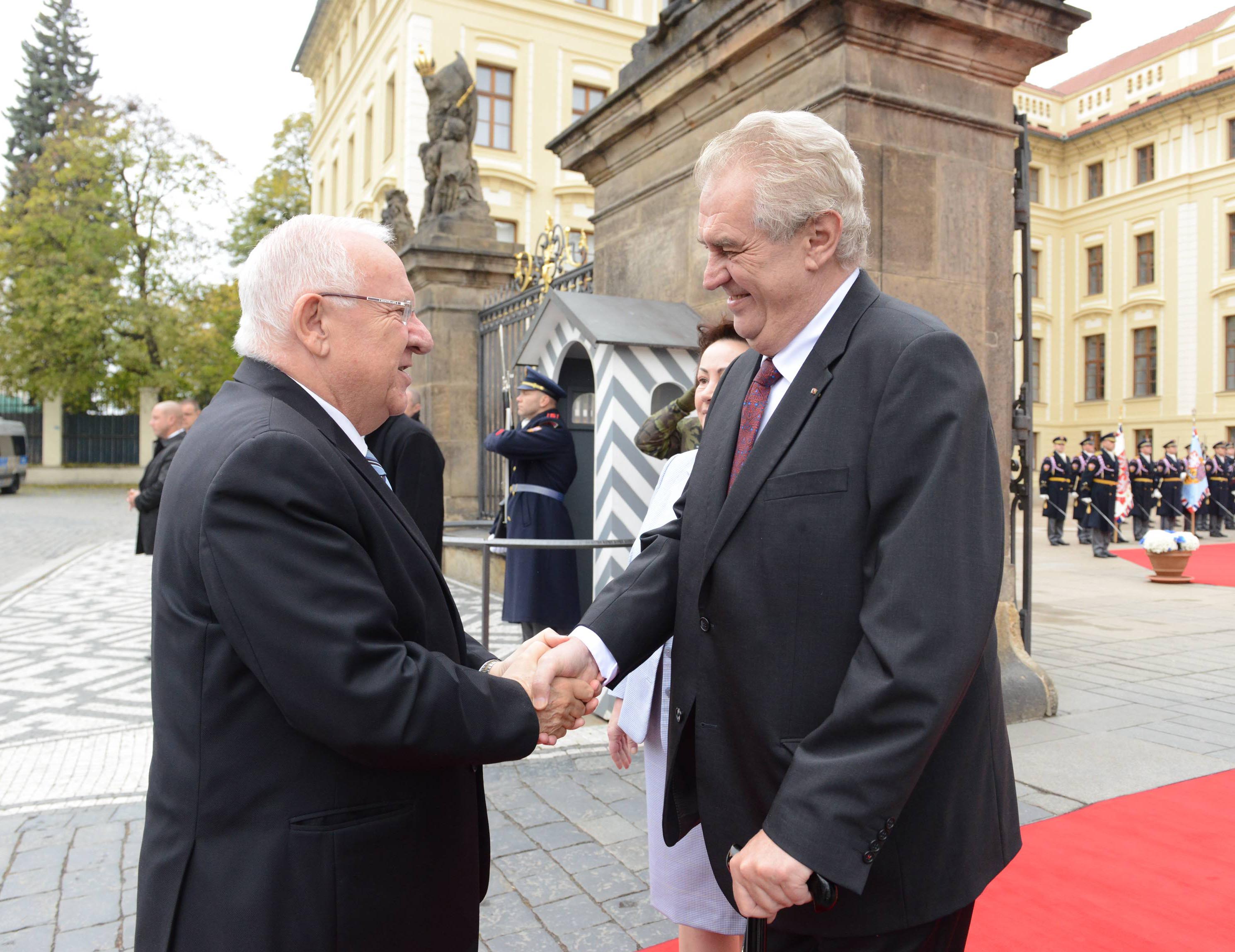 Reuven Rivlin's visit to Czech Republic (3)