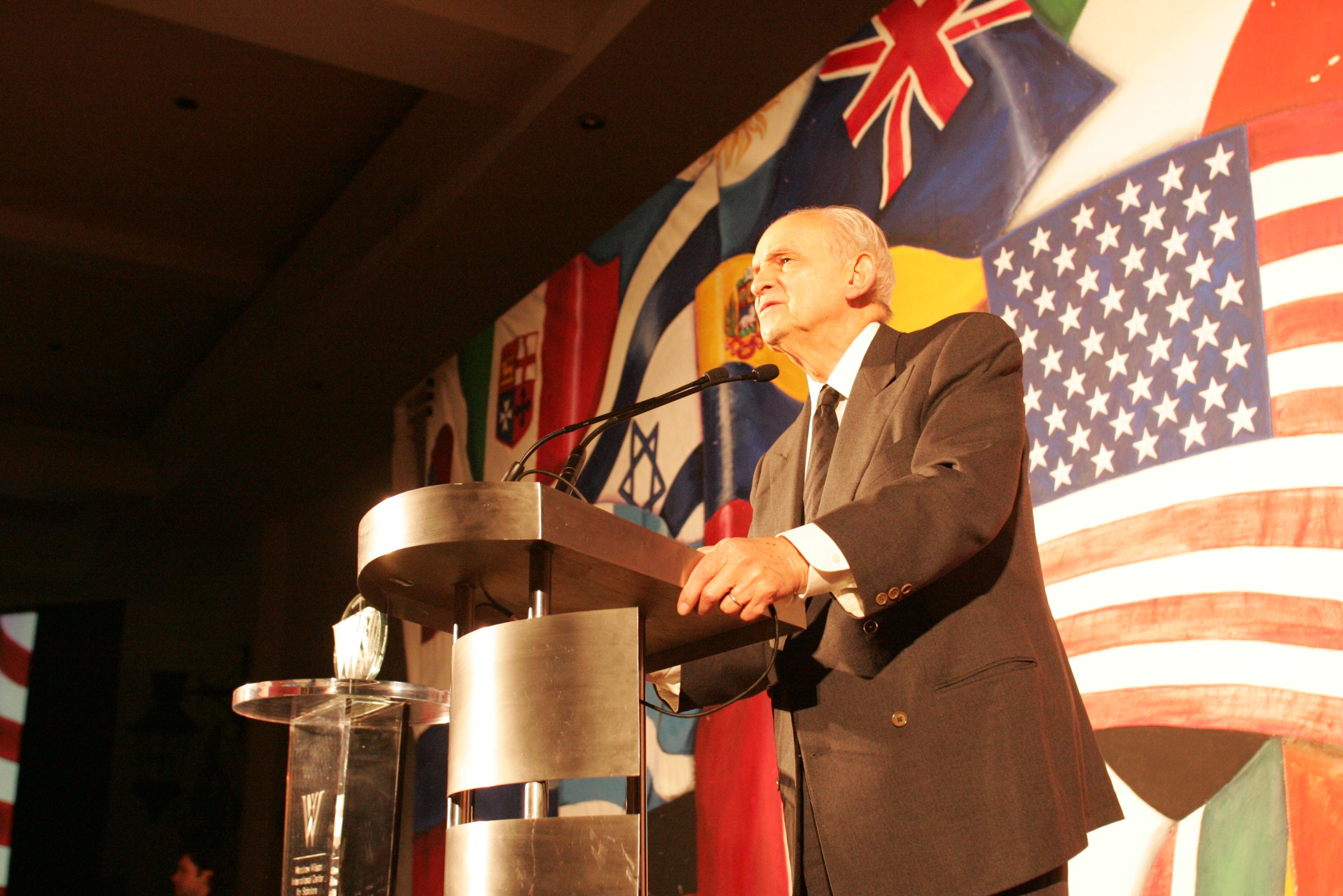 Servitje y woodrow wilson award