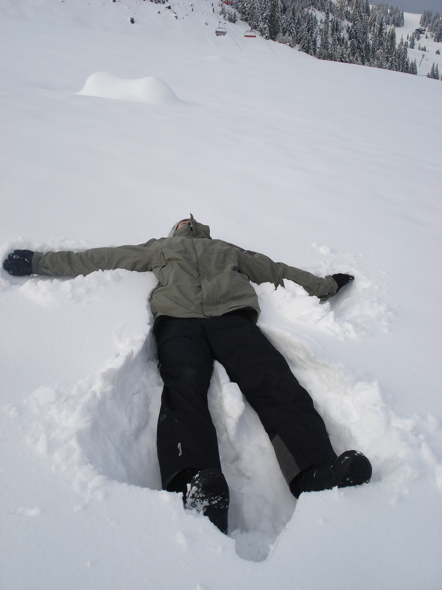 Snow Angel Man