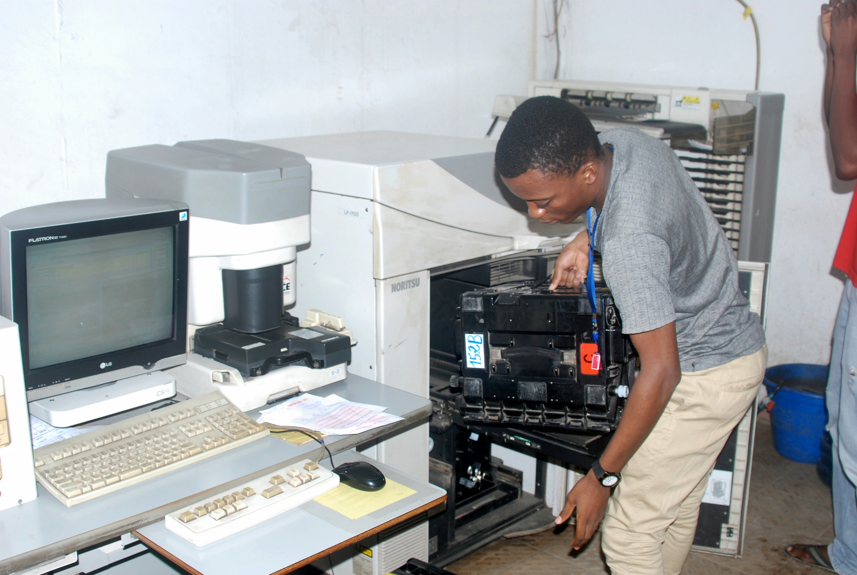 Technicien de laboratoire photo