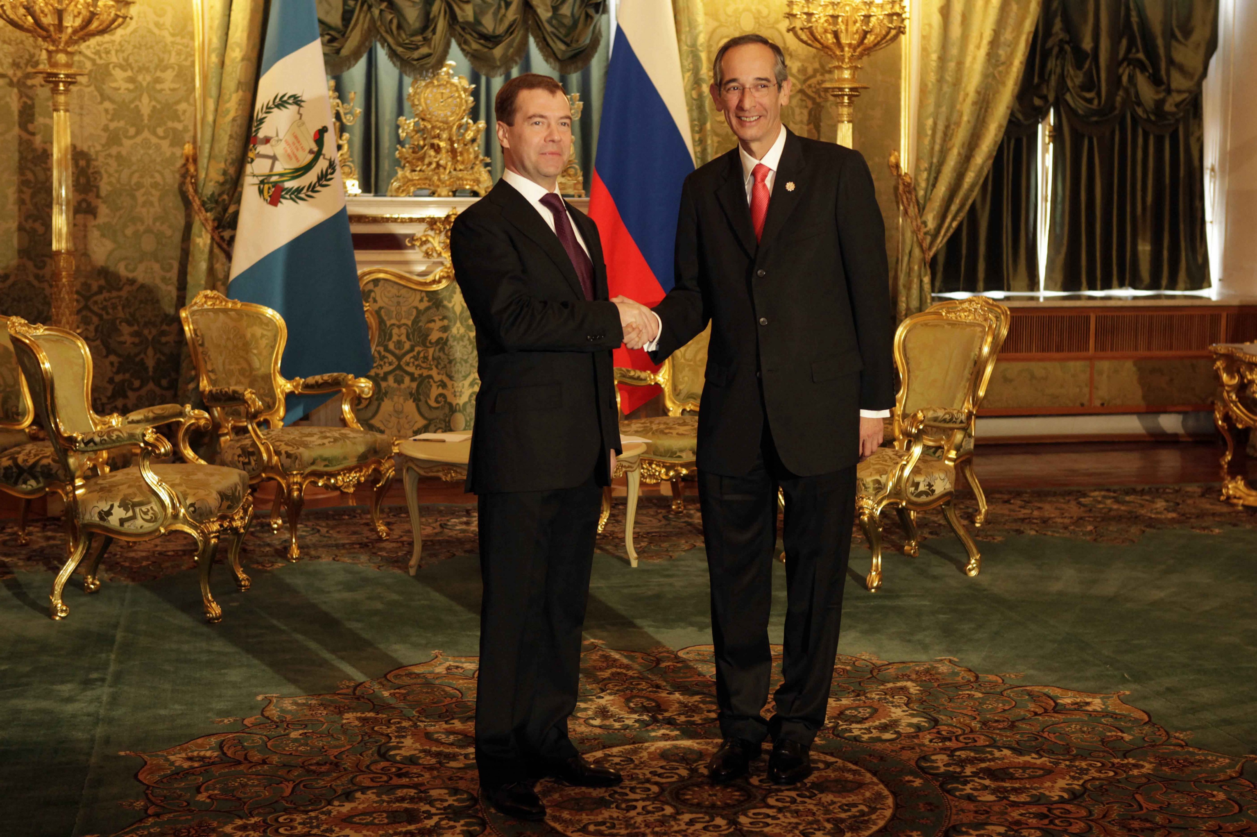 Alvaro Colom-Dmitry Medvedev