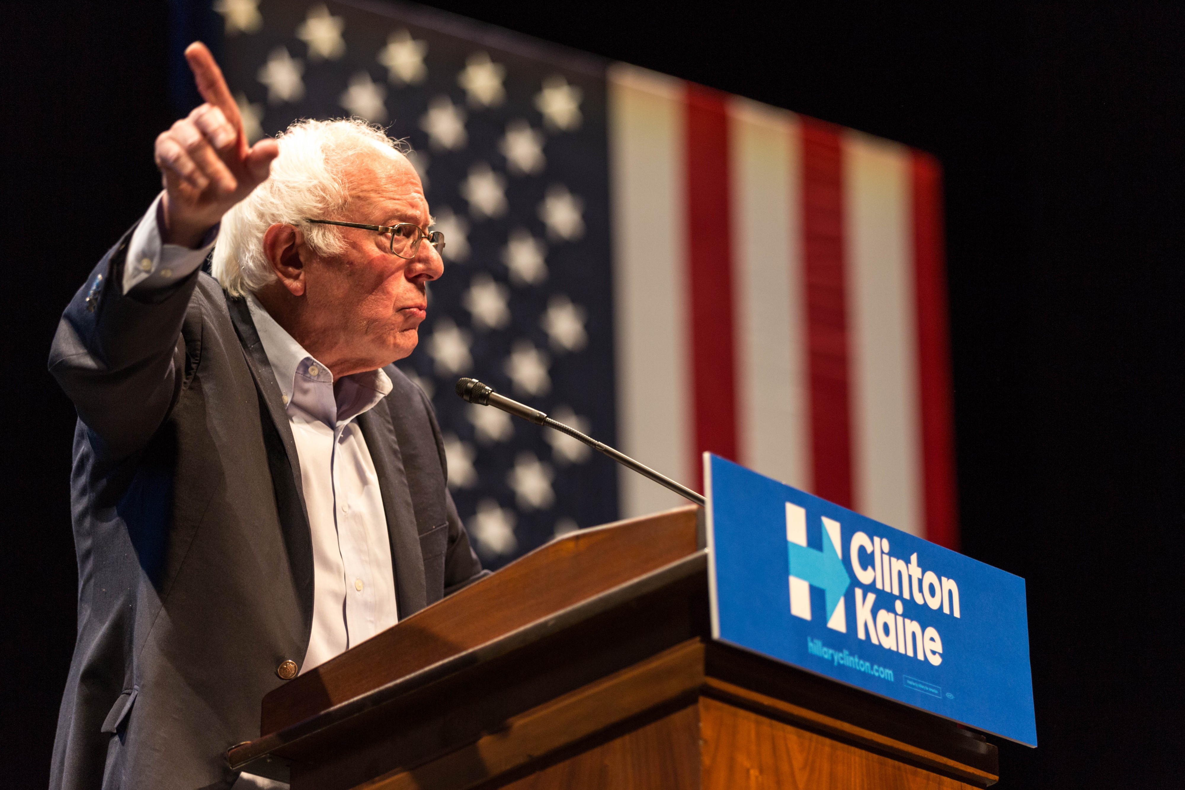 Bernie Sanders by Lorie Shaull 19