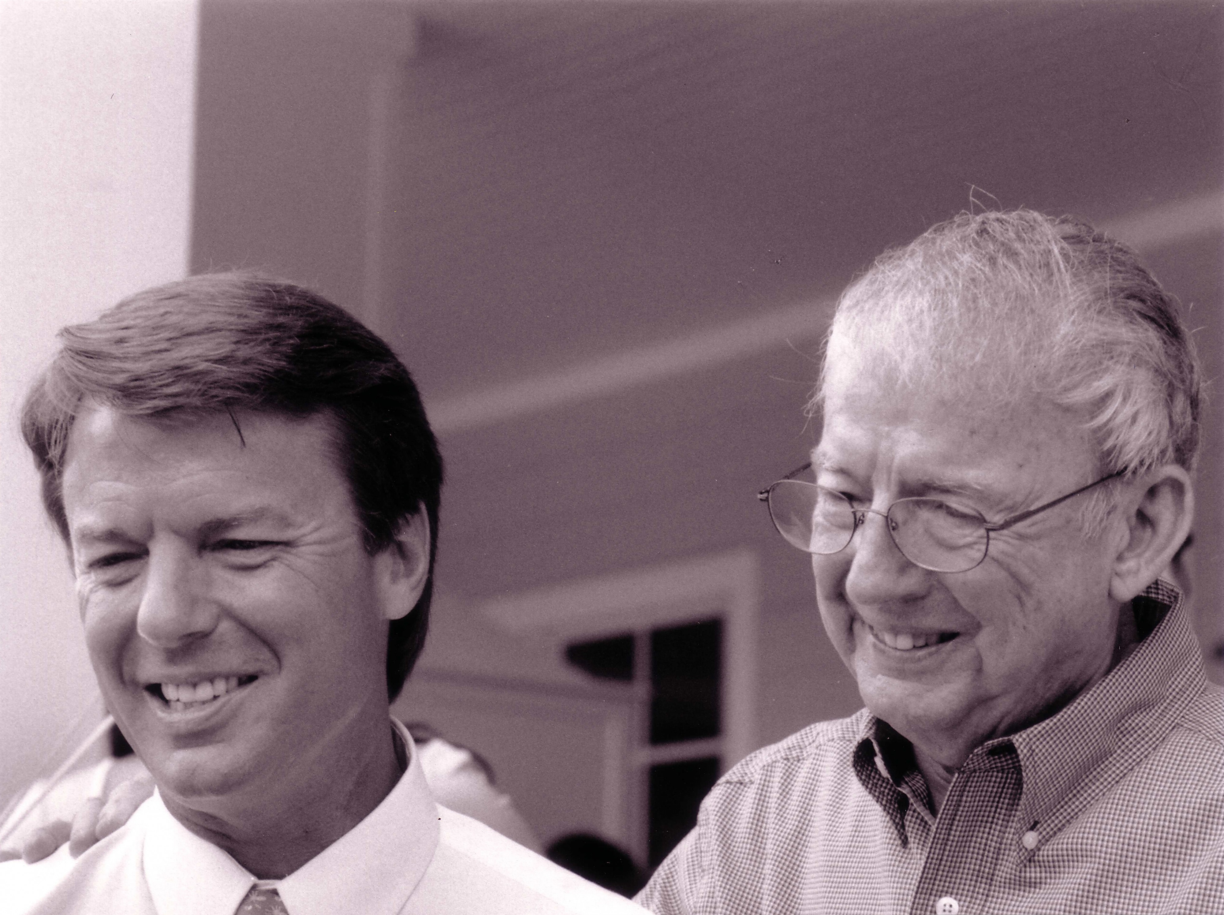 Edwards with father, Wallace Edwards (1913350094)