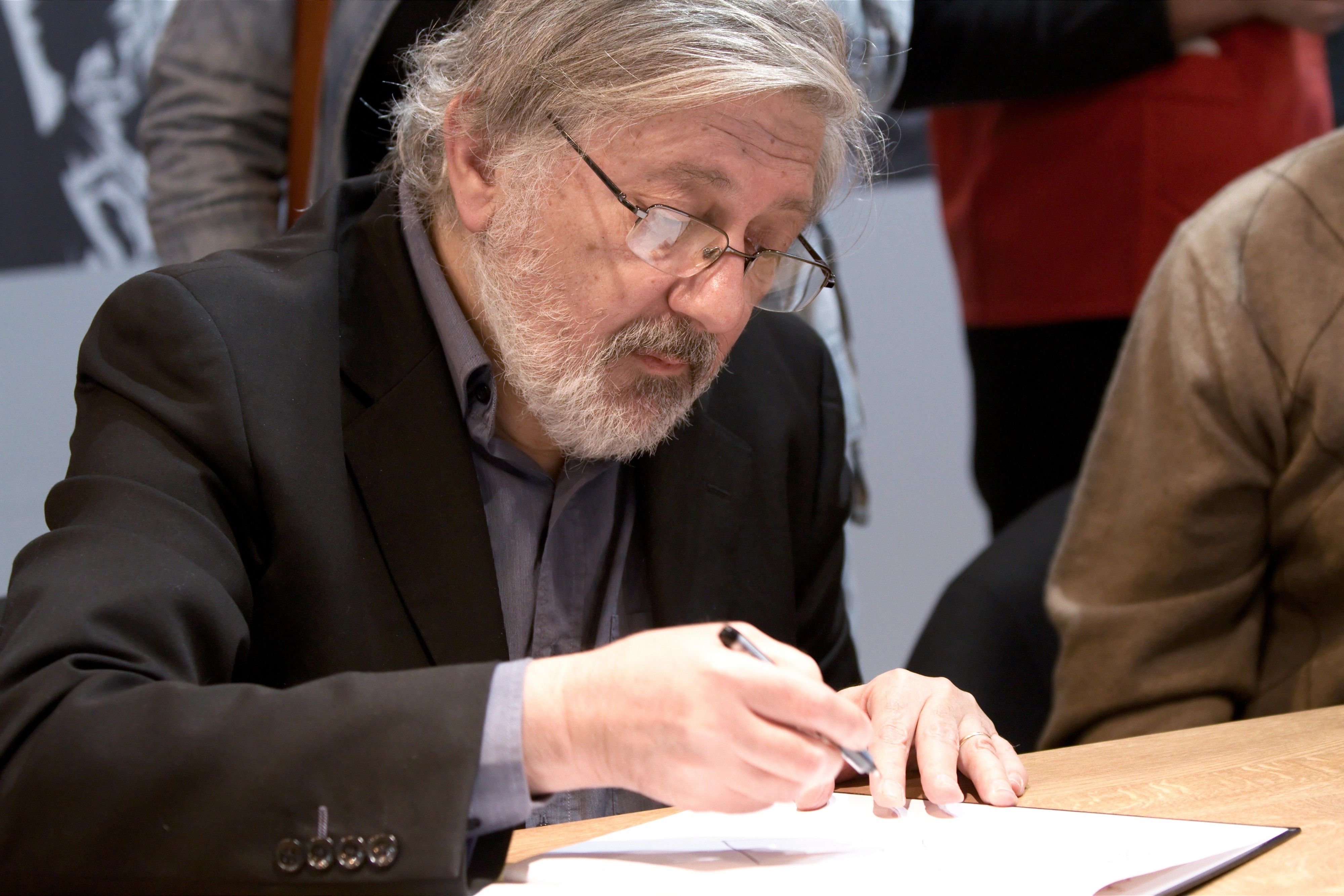 Jacques Tardi 20100328 Salon du livre de Paris 1