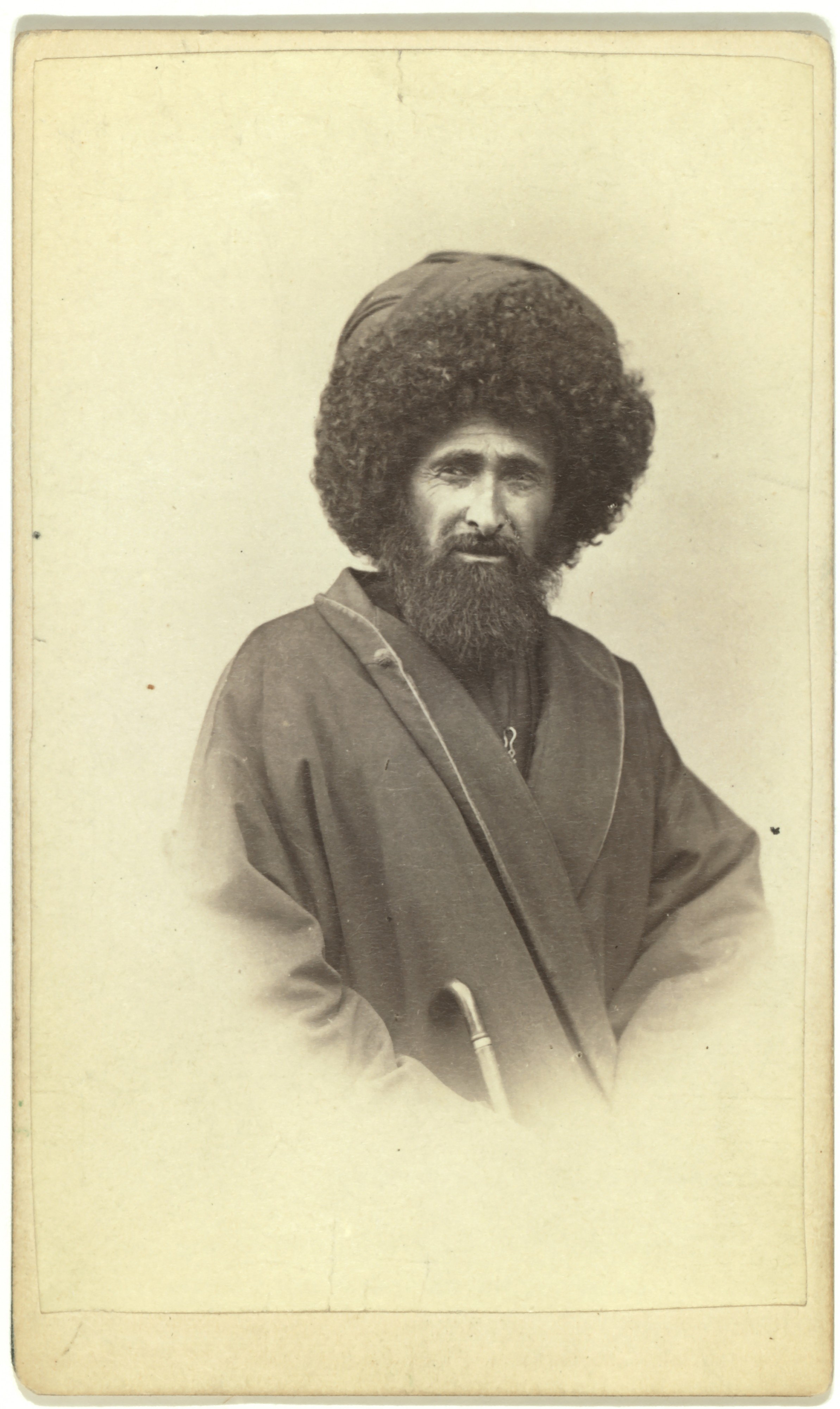 Portrait of Georgian muezzin
