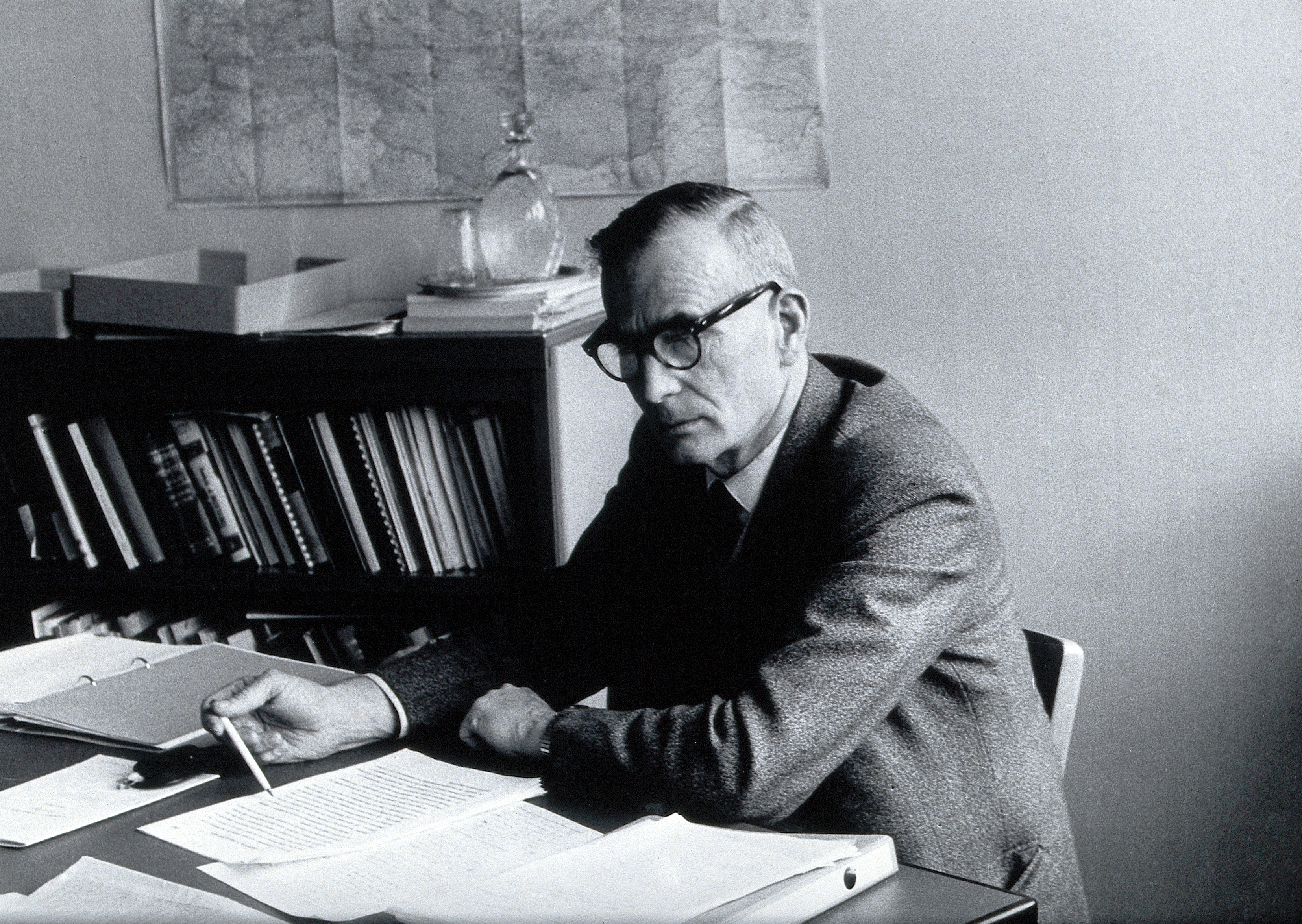 Tom Wilson. Photograph by L.J. Bruce-Chwatt. Wellcome V0028046