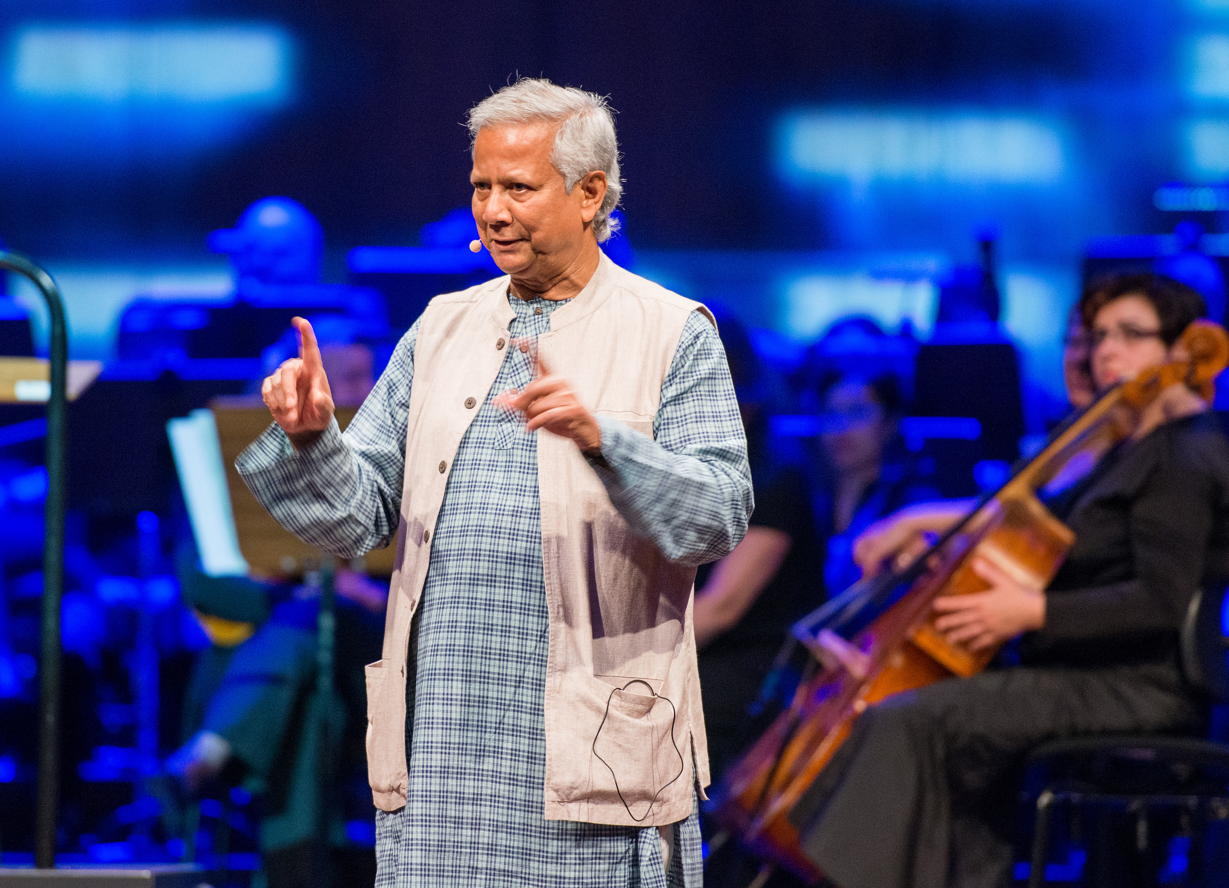 Verleihung Carl-Theodor-Preis 2016 an Muhammad Yunus