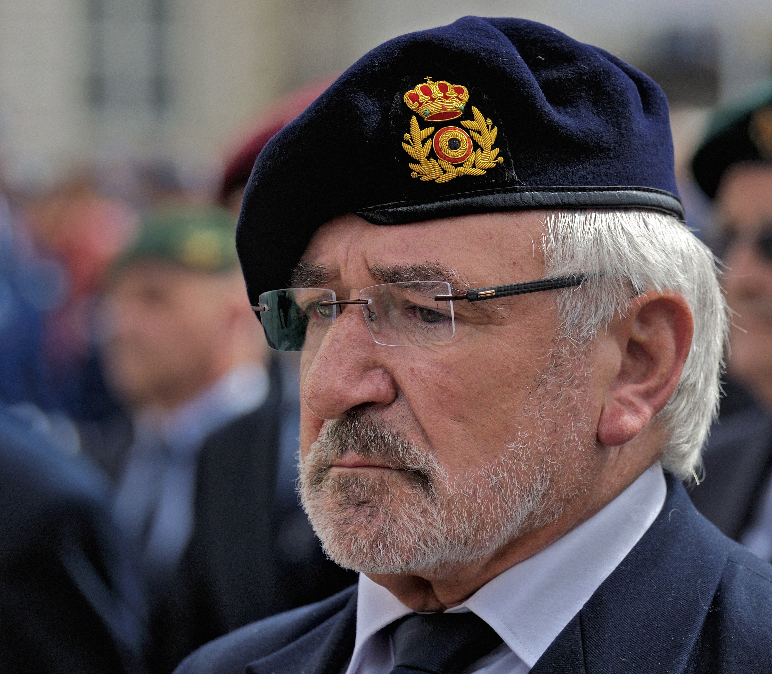 Veteran at Belgian National Day. Brussels, 2012