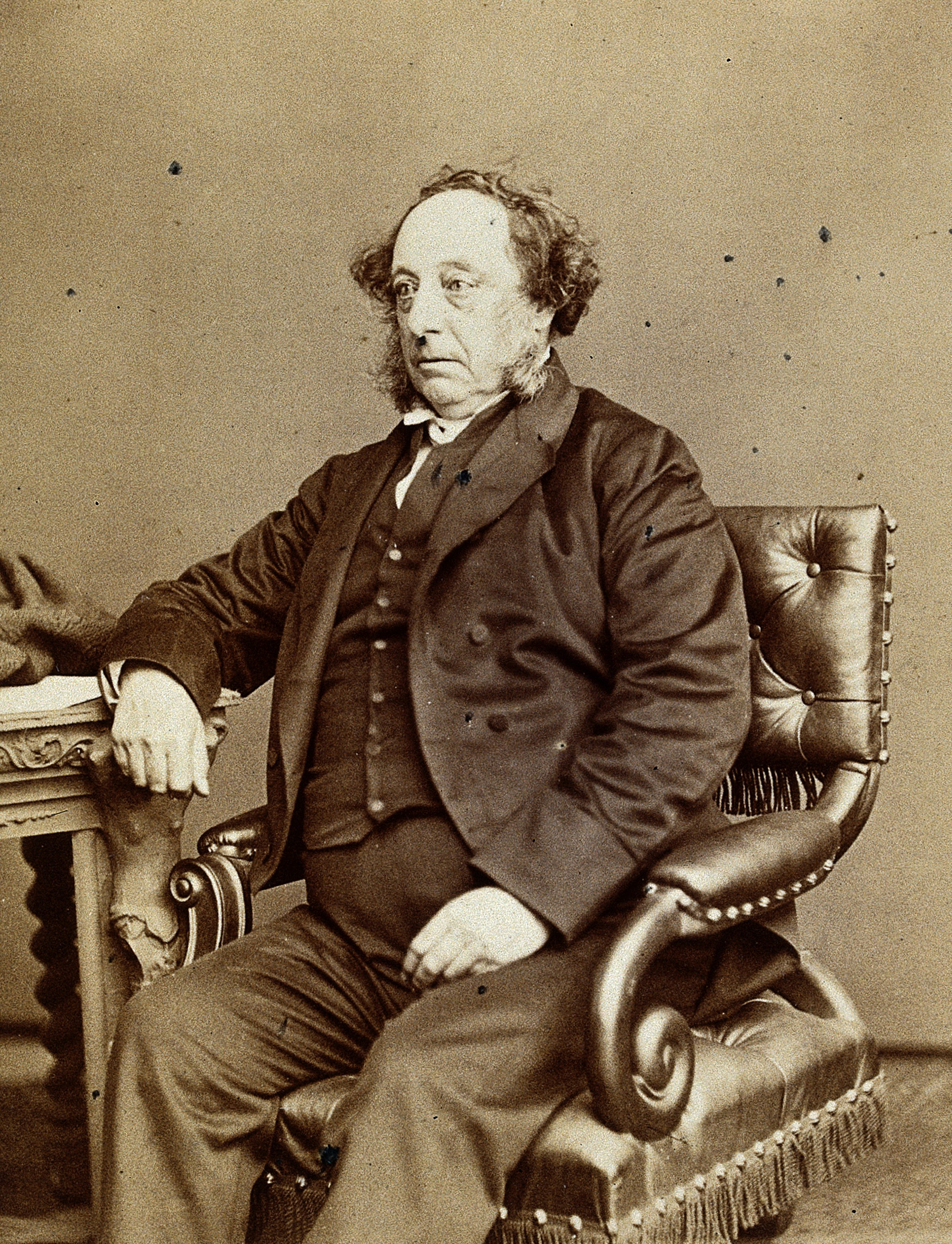 William Sands Cox. Photograph by Ernest Edwards, 1867. Wellcome V0028411