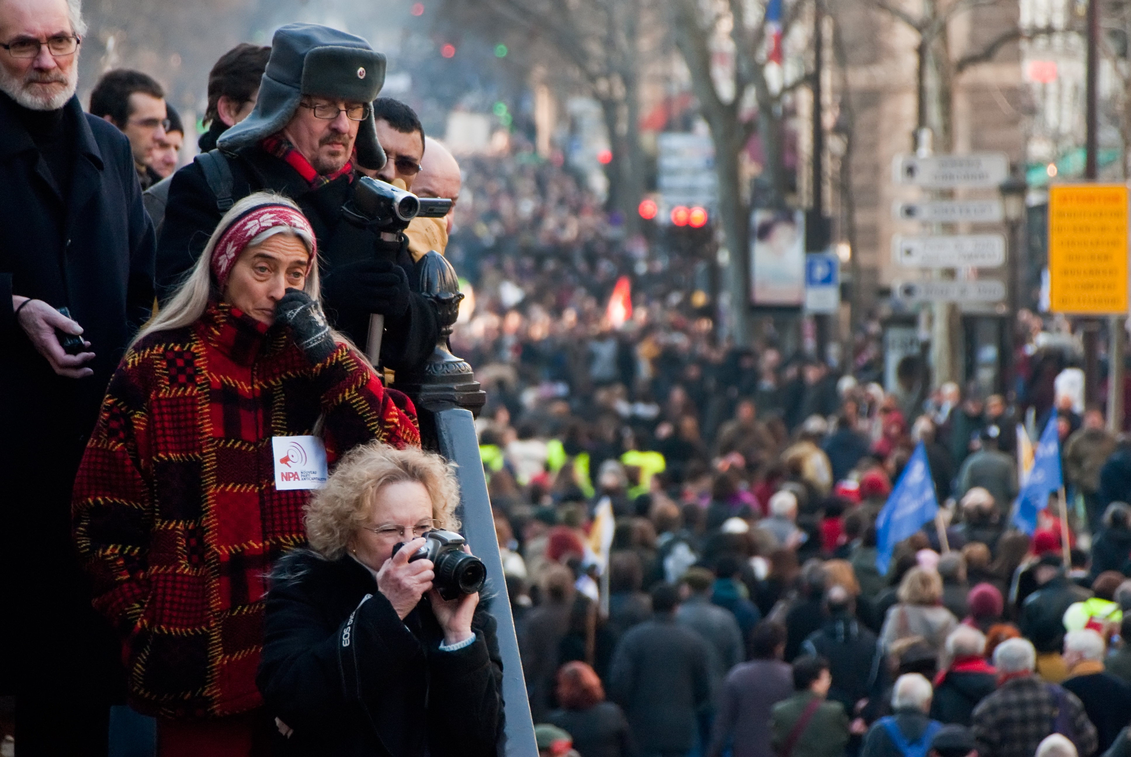 20090129 paris manifestation