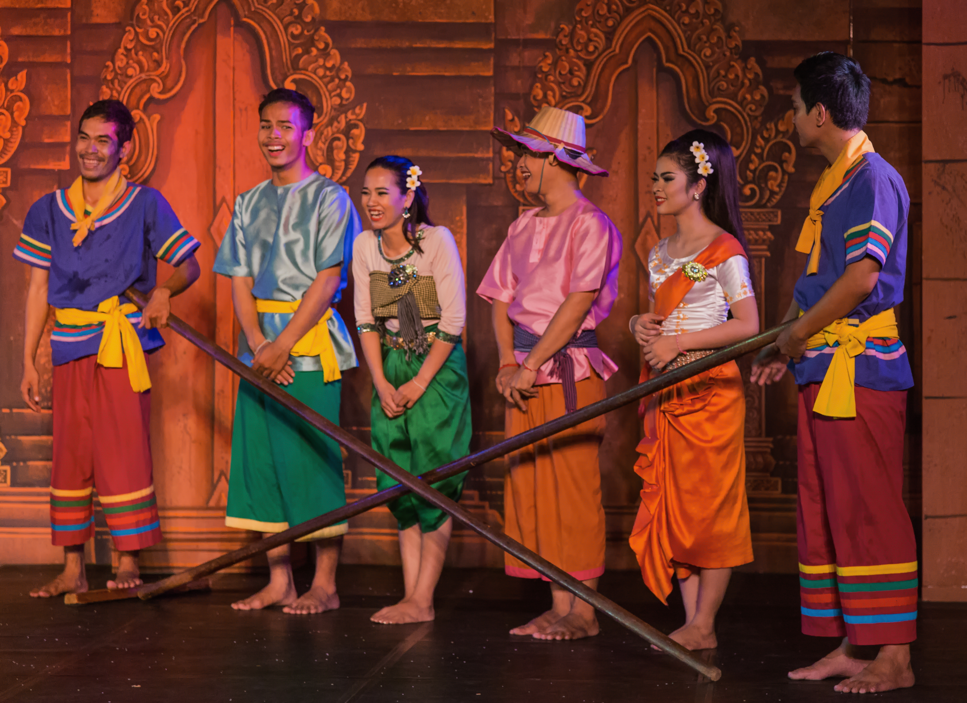 2016 Phnom Penh, Tradycyjny Kambodżański Pokaz Tańca (207)