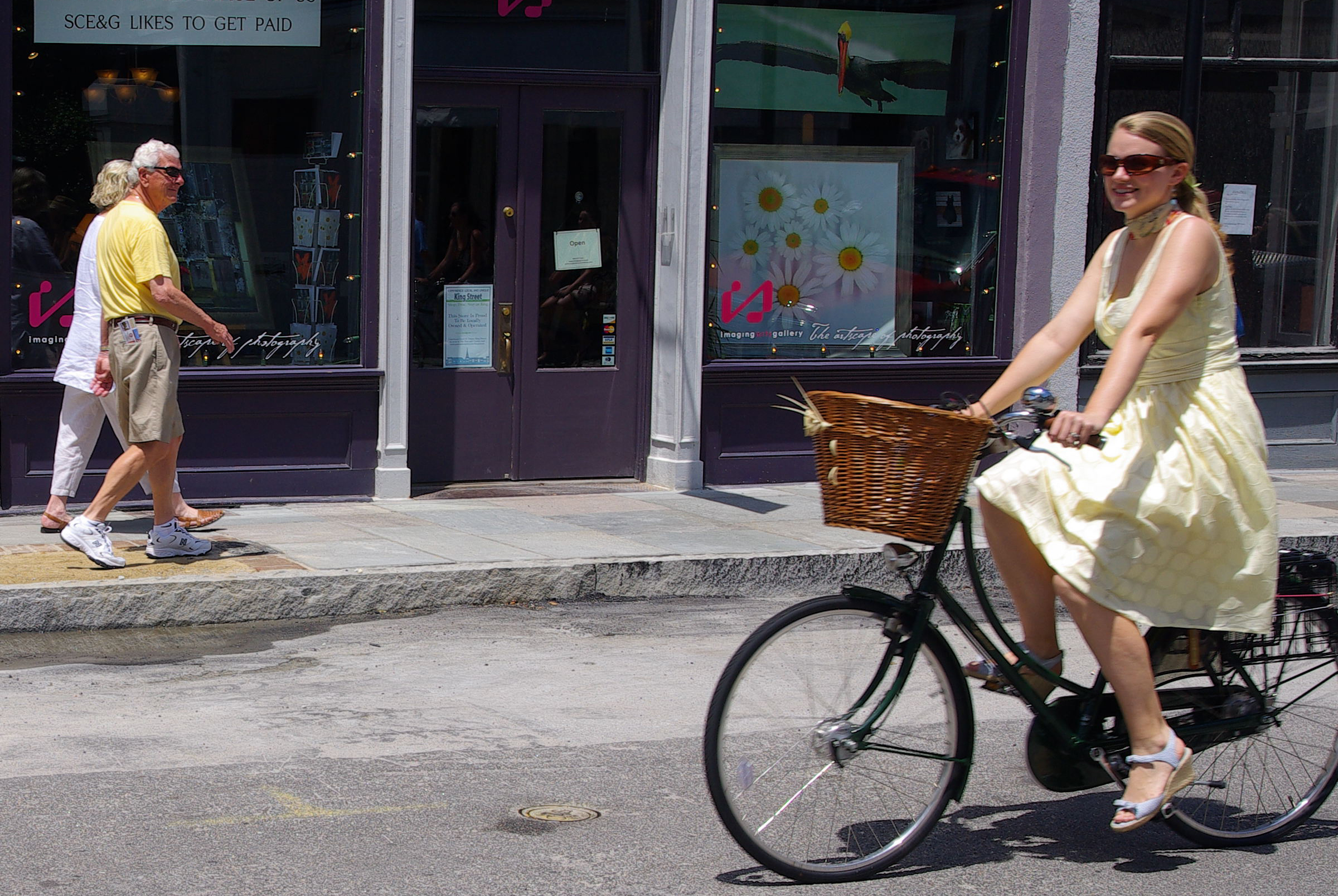 Charleston Cycle Woman