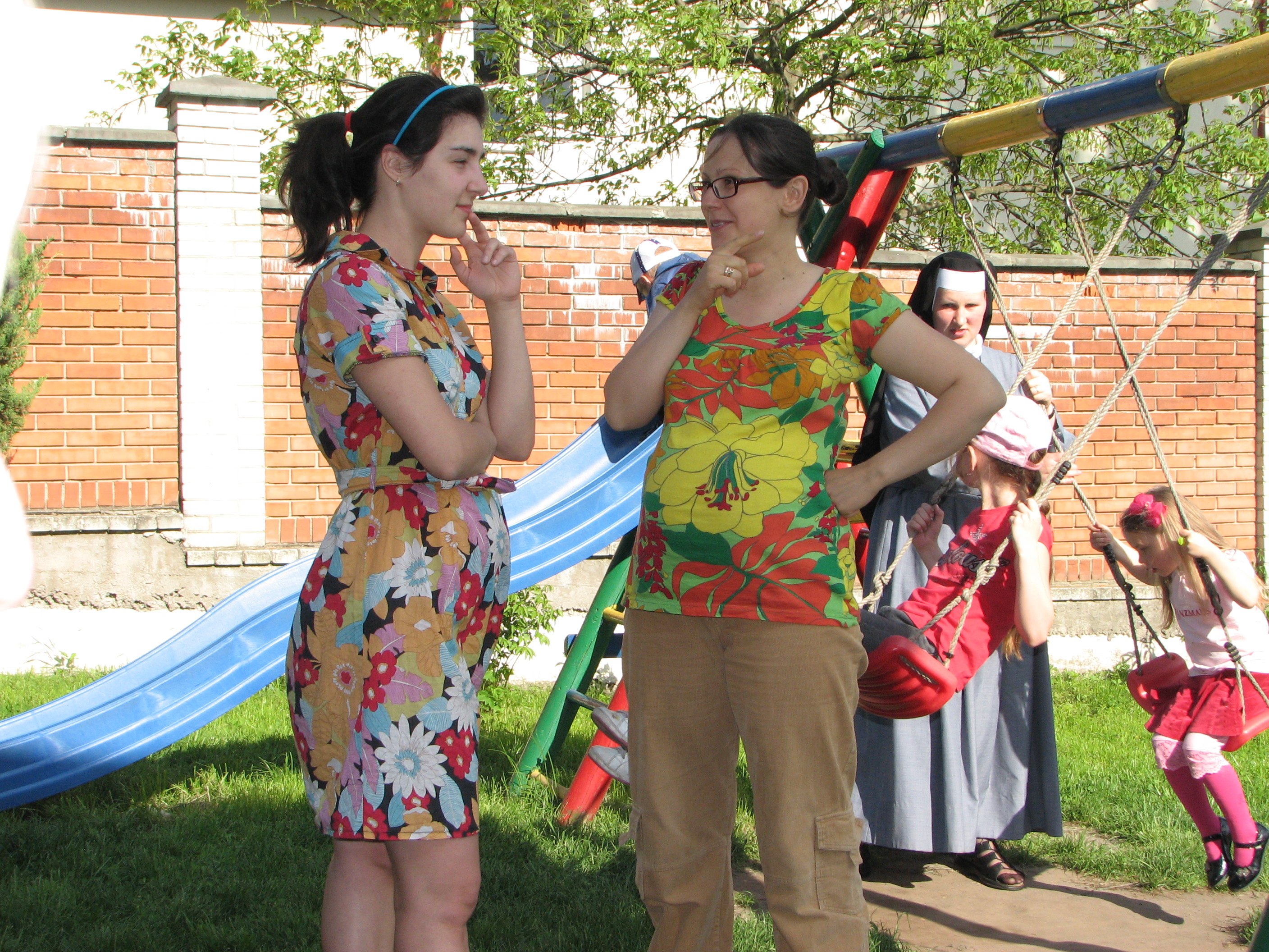 Catholic families of a parish gathered for a picnic, picture 10