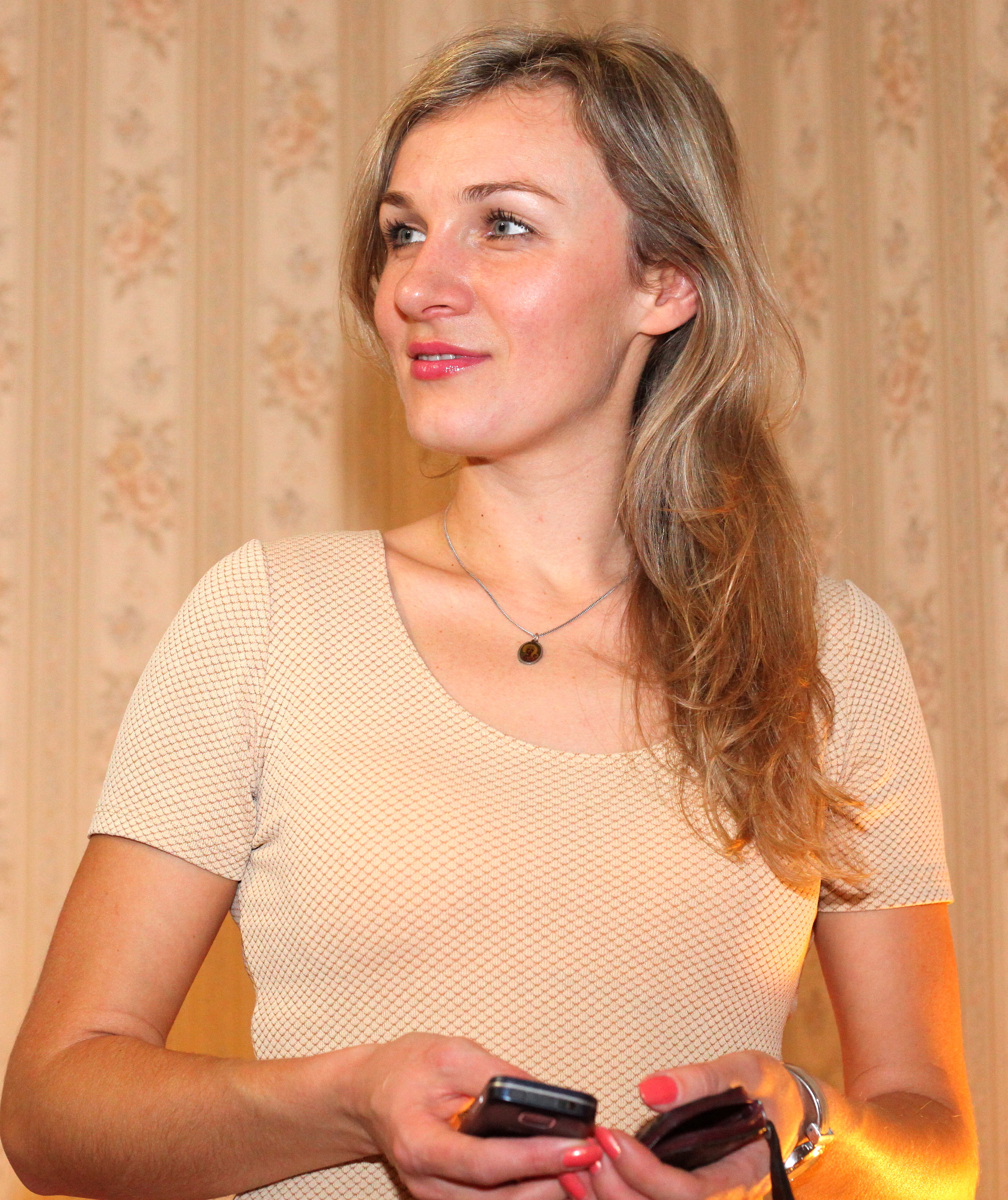 a photoshoot of a beautiful blond Catholic girl, picture 22