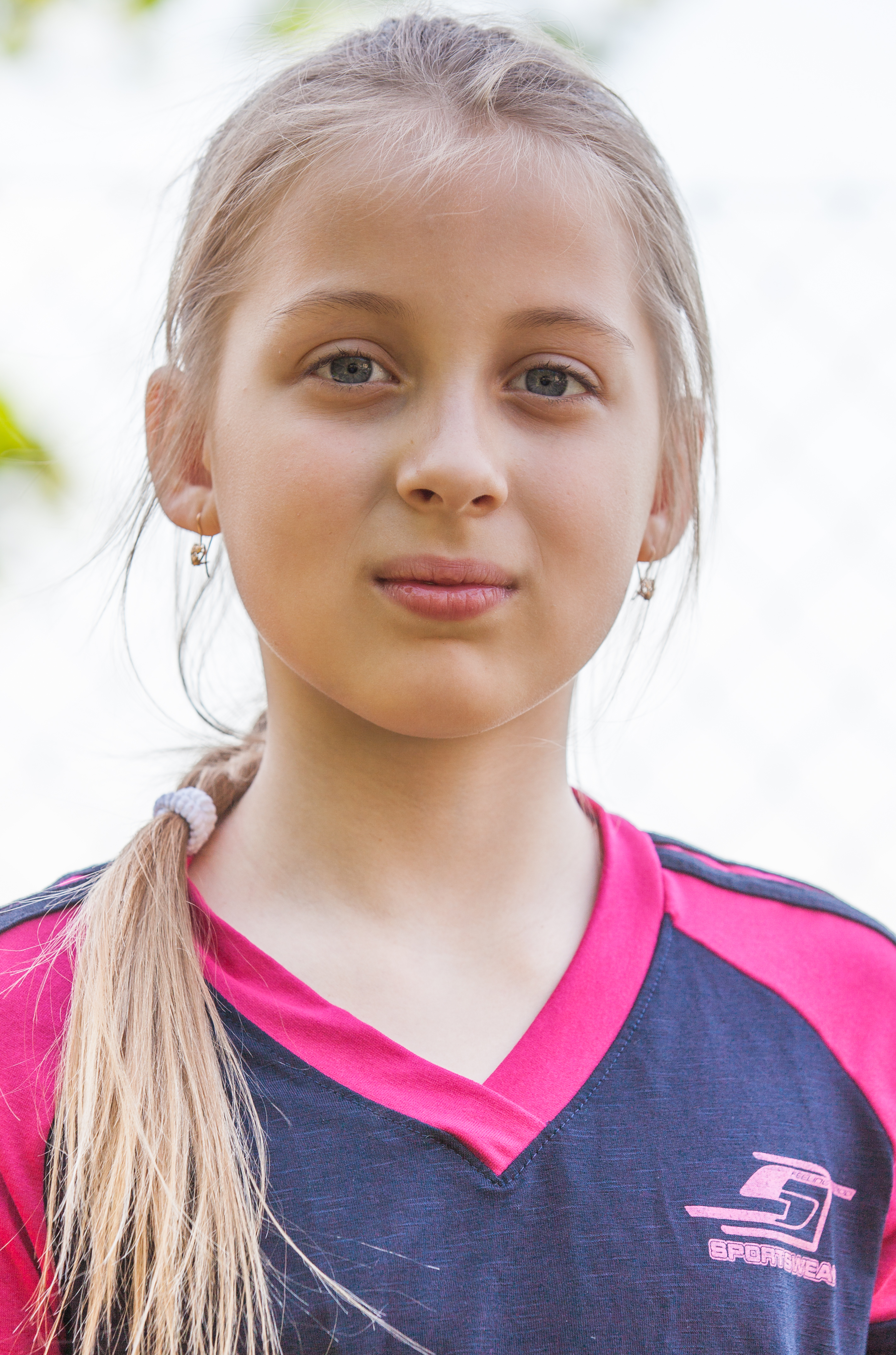 a blond Catholic cutie photographed in May 2014, portrait 3/10
