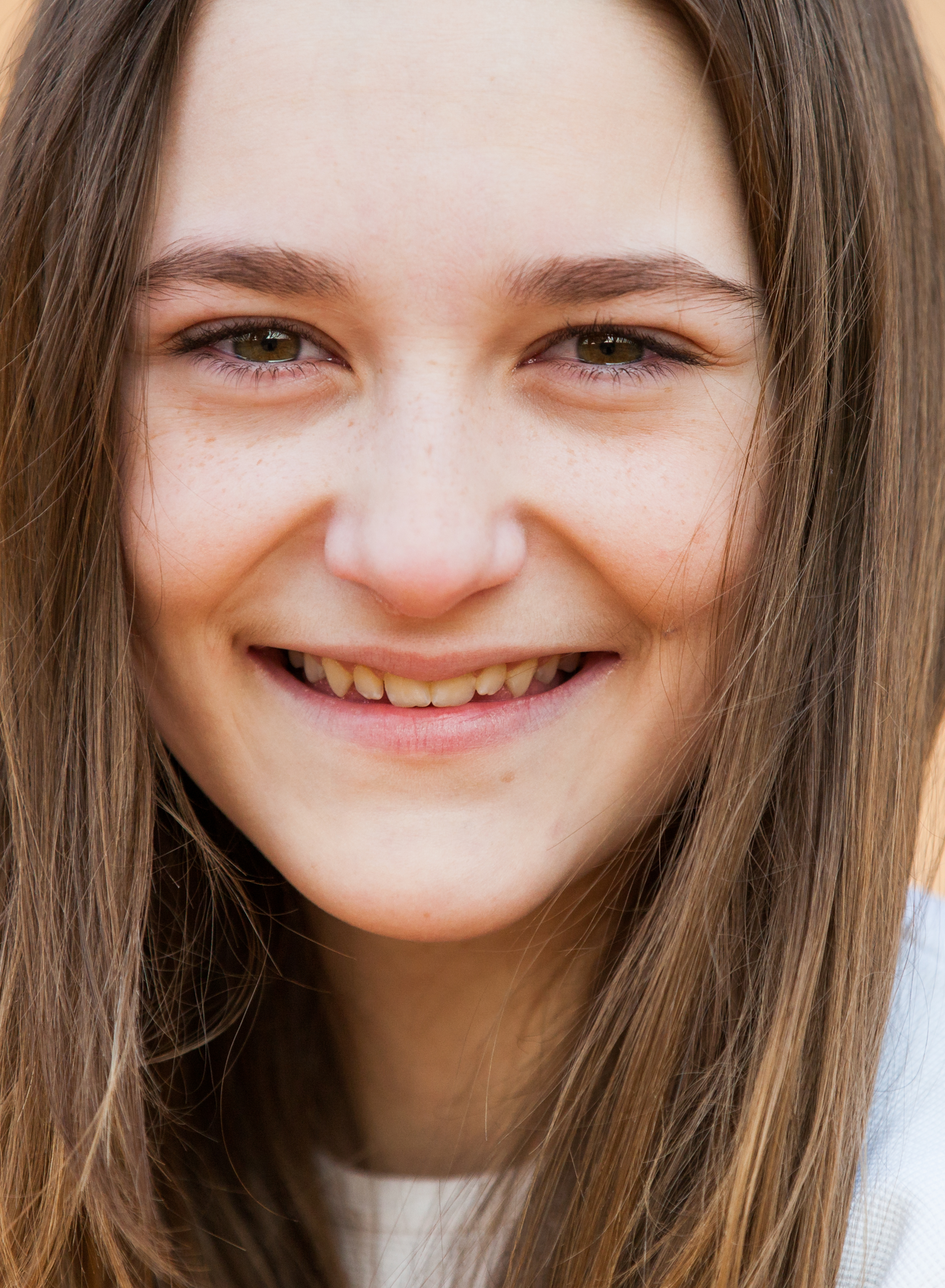 a brunette schoolgirl photographed in March 2015, picture 11