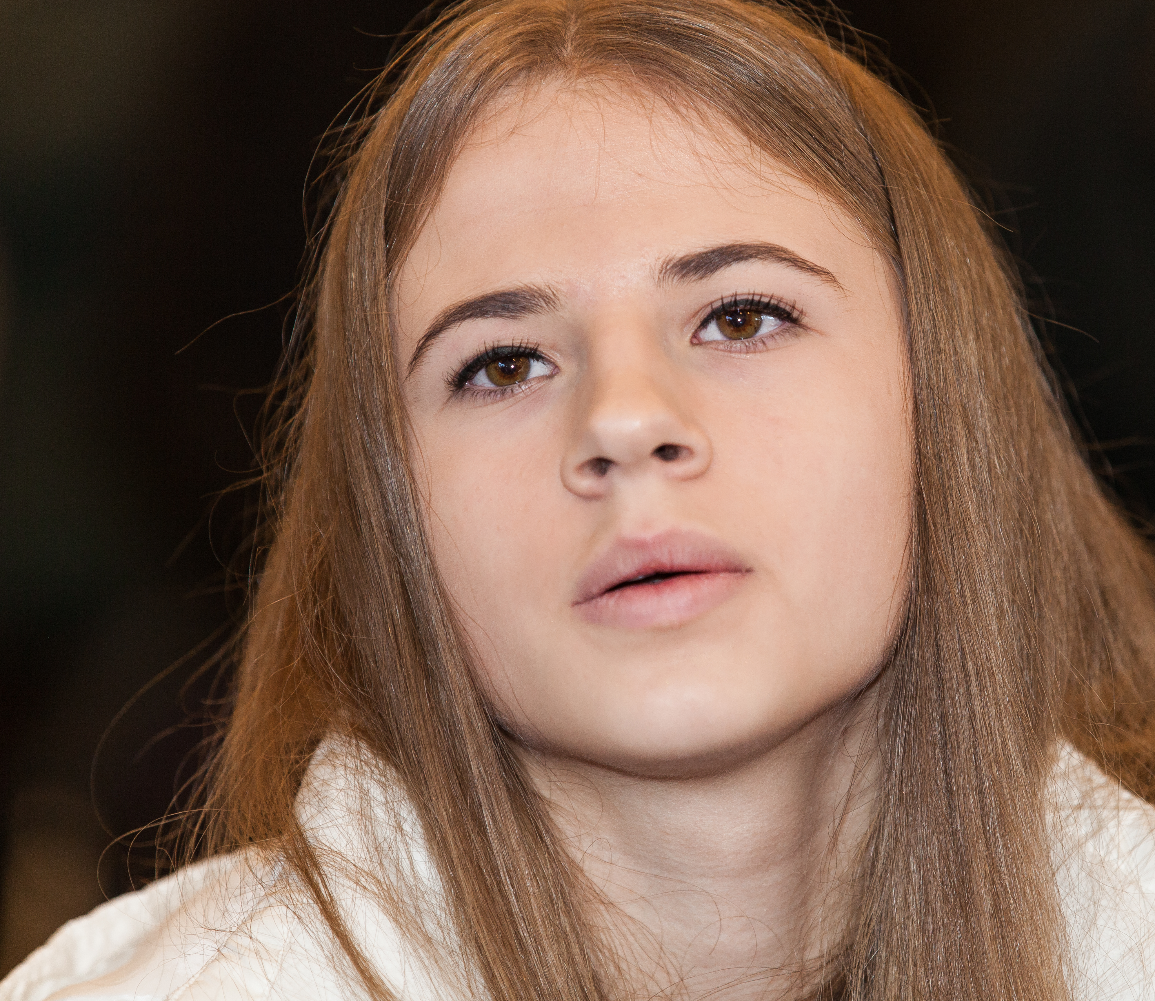 a cute Catholic girl photographed in December 2014, picture 1