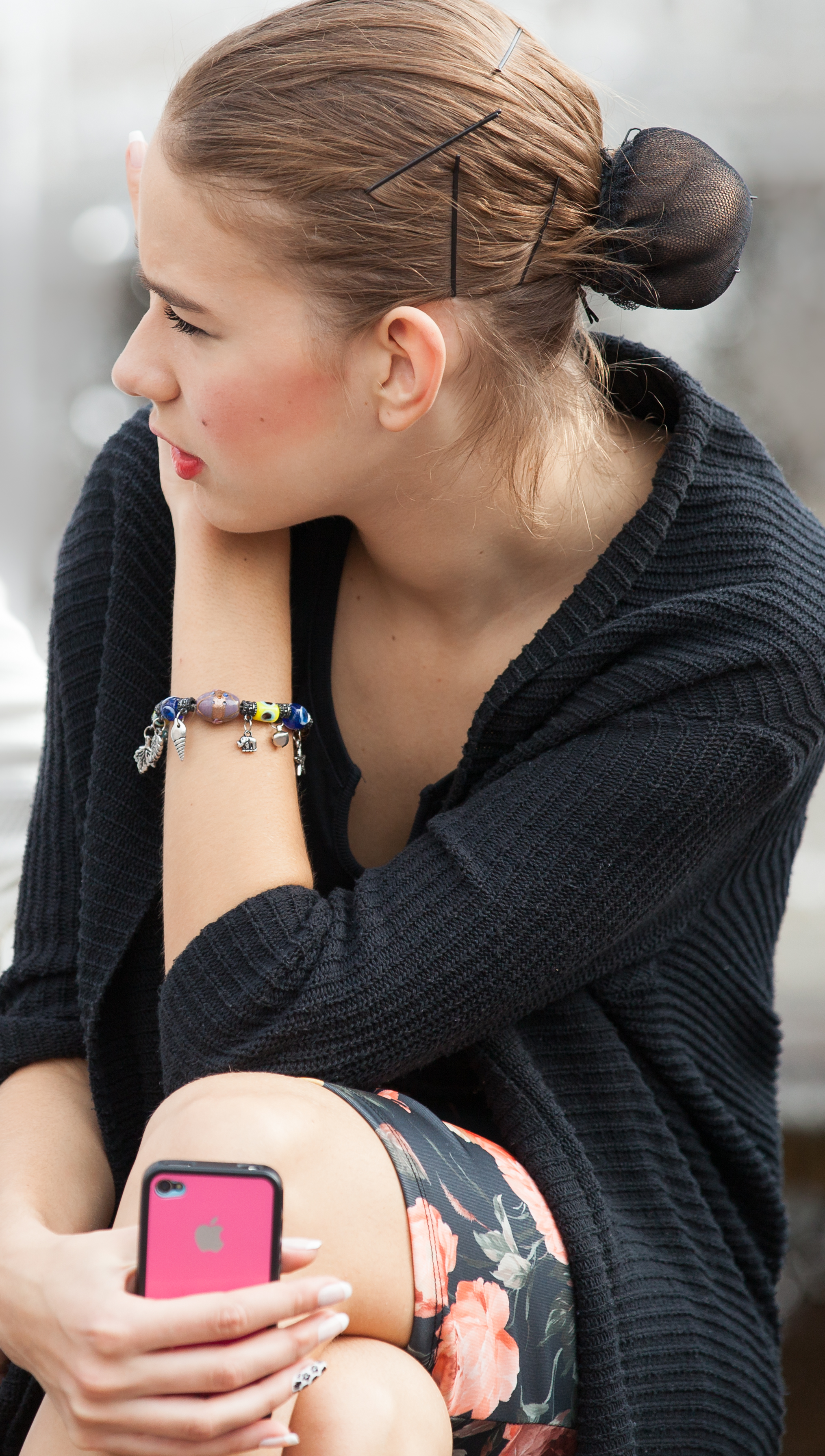 a cute girl photographed in October 2014, picture 42