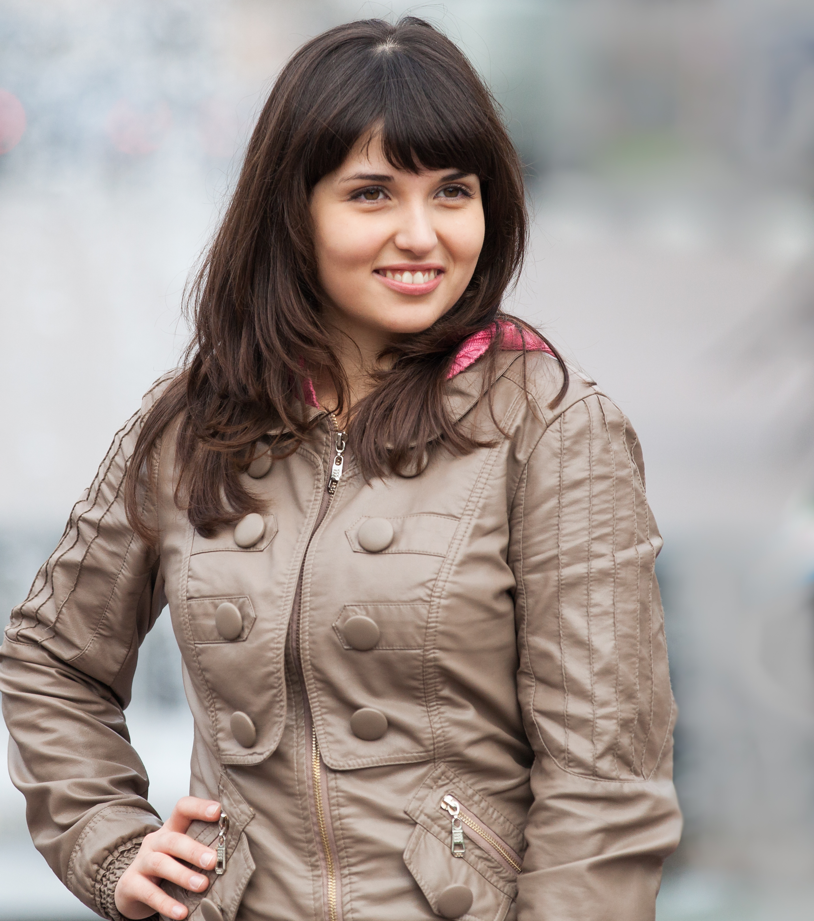 a cute girl photographed in October 2014, picture 55