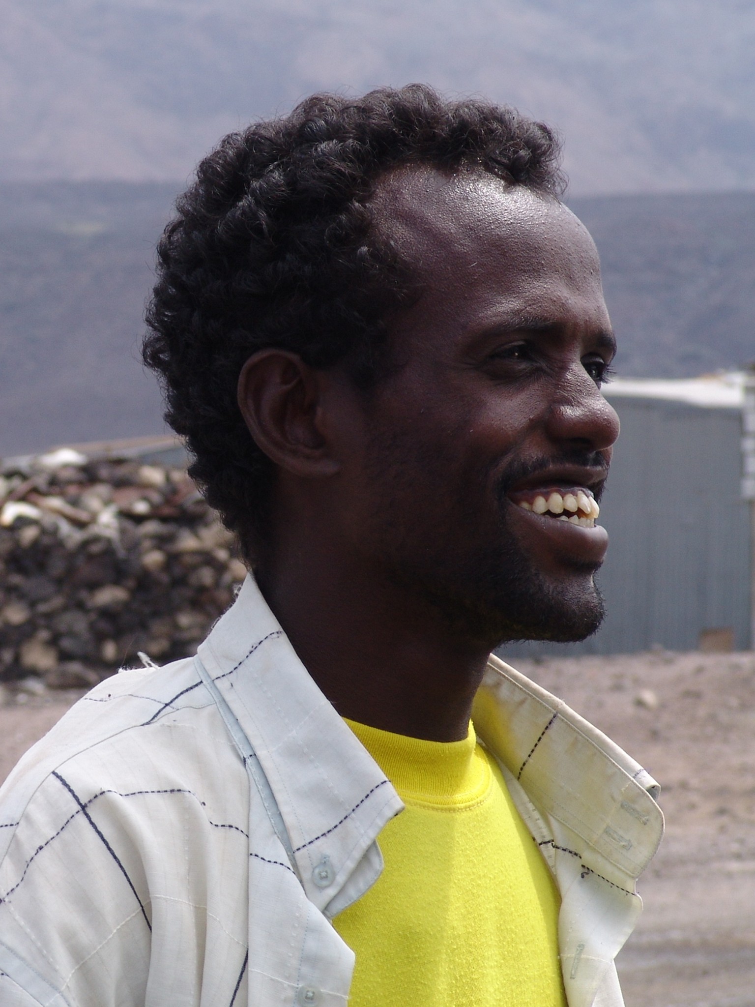 Afar man Djibouti