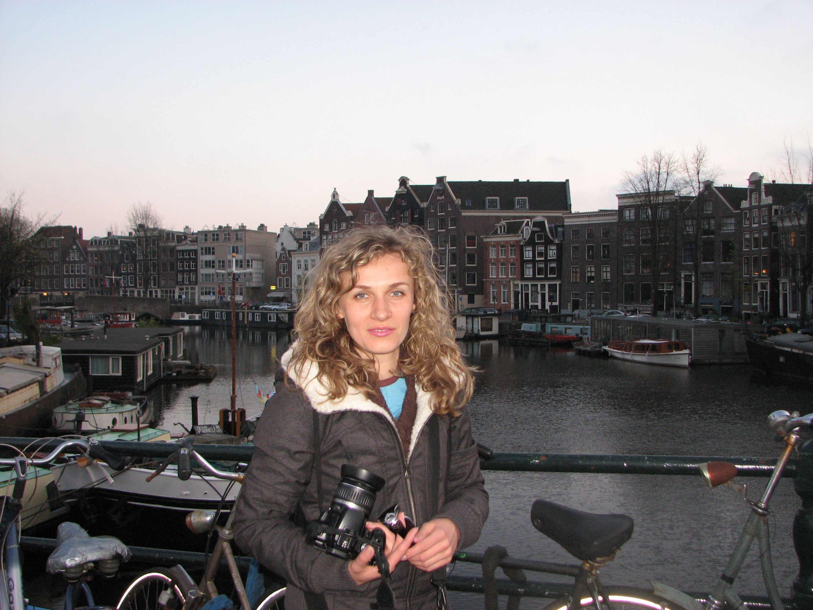A girl in Amsterdam, April 2012, The Netherlands, Europe, picture 1