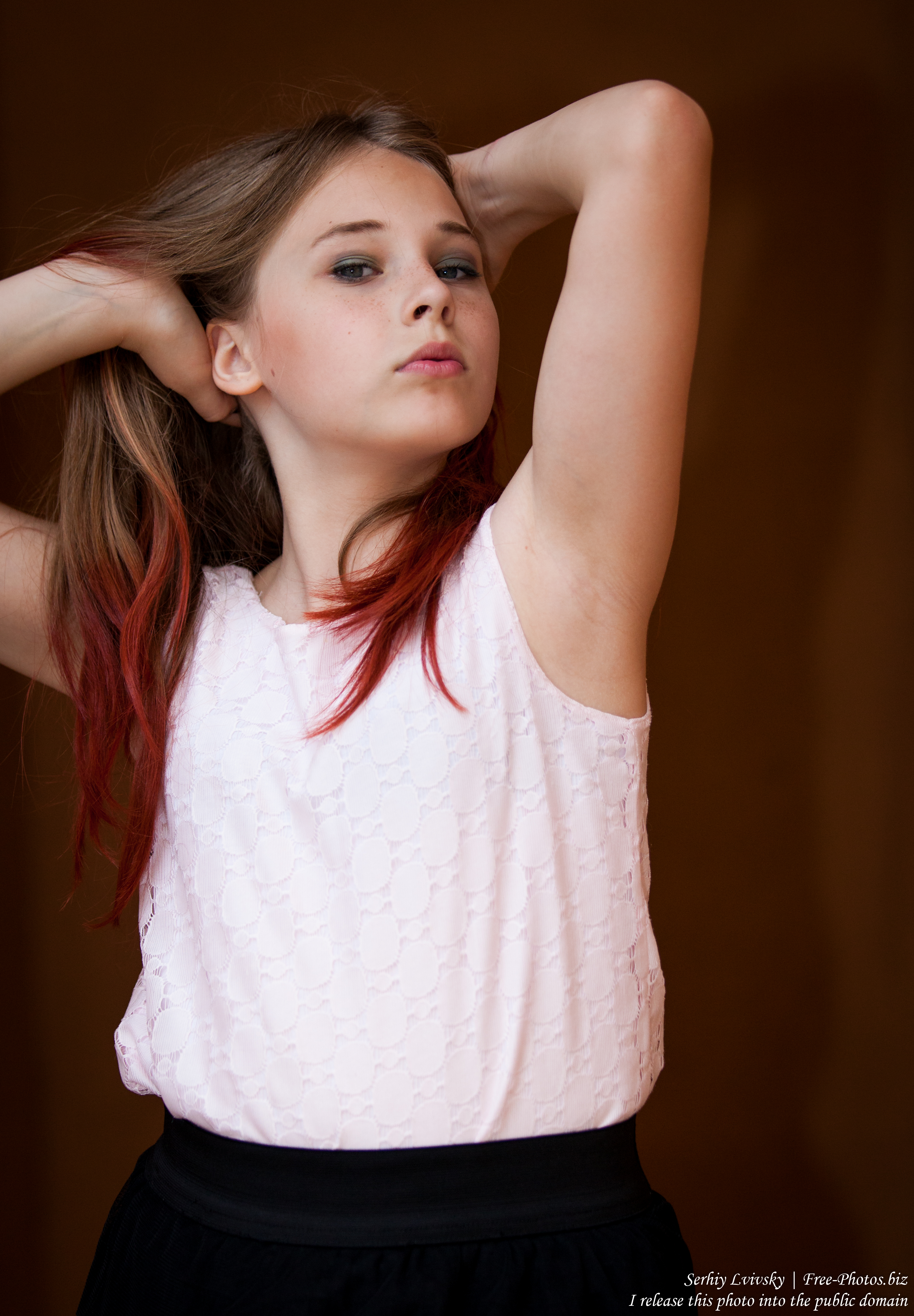 an 11-year-old girl photographed in June 2015, picture 10