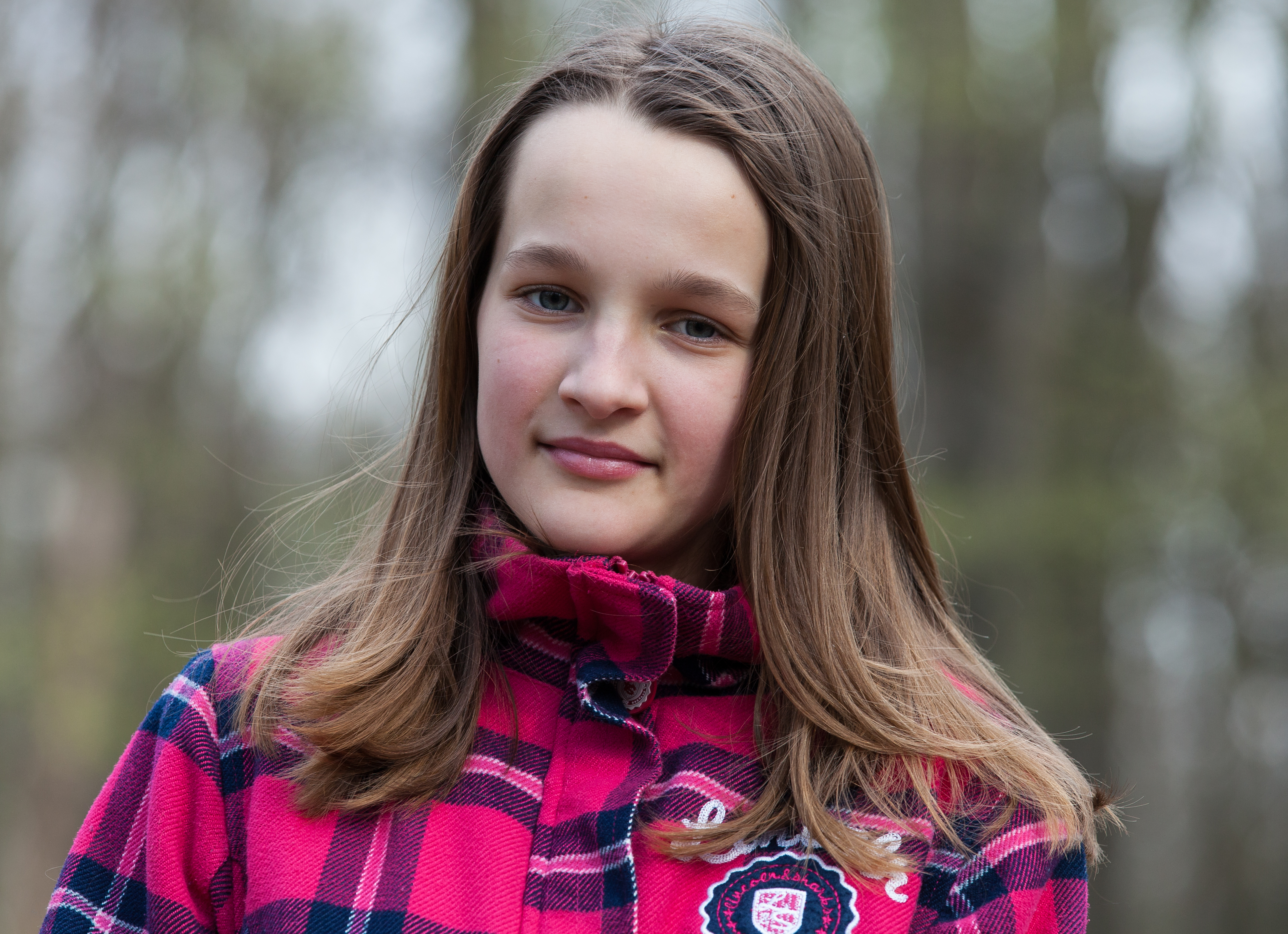 an amazingly beautiful Catholic 12-year-old girl photographed in April 2014, picture 7
