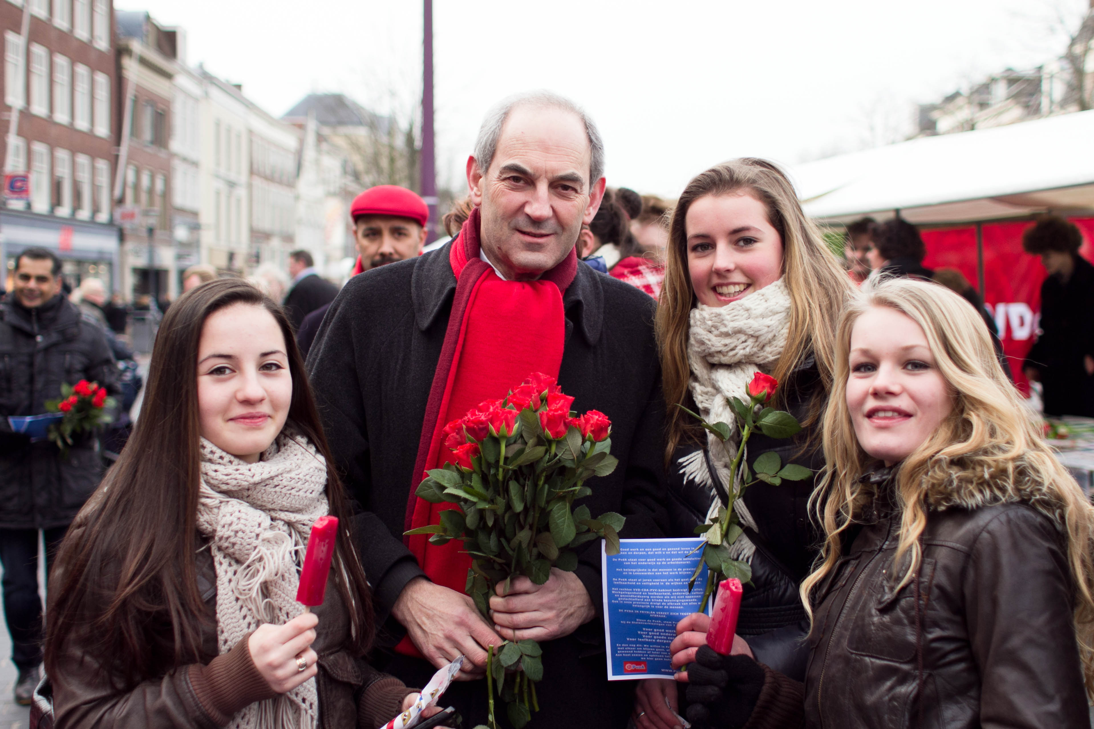 Campagne in de straten van Leeuwarden 2