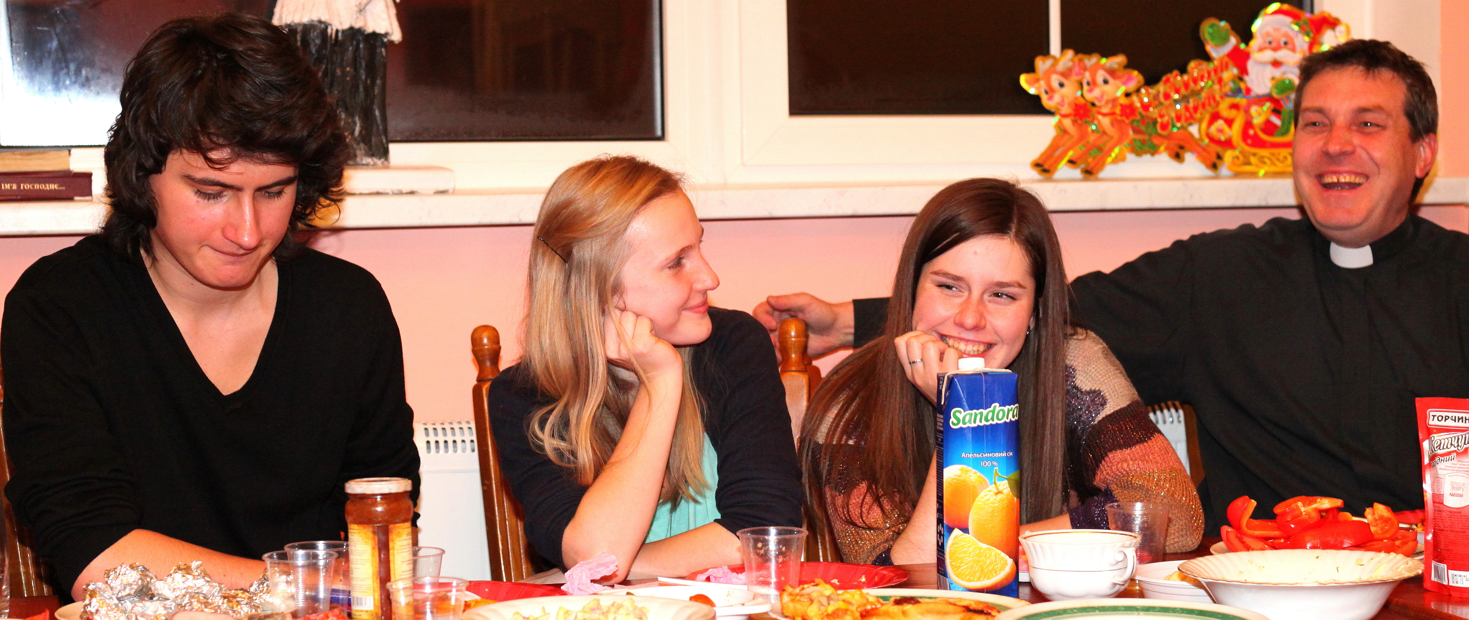 Catholic people having fun, photo 2