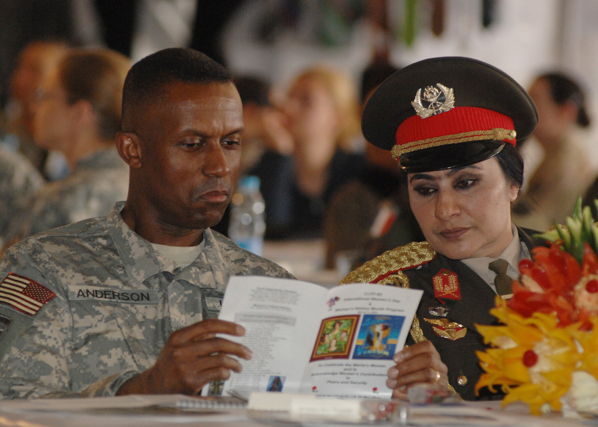 Celebrating International Women's Day, Bagram Air Base -b